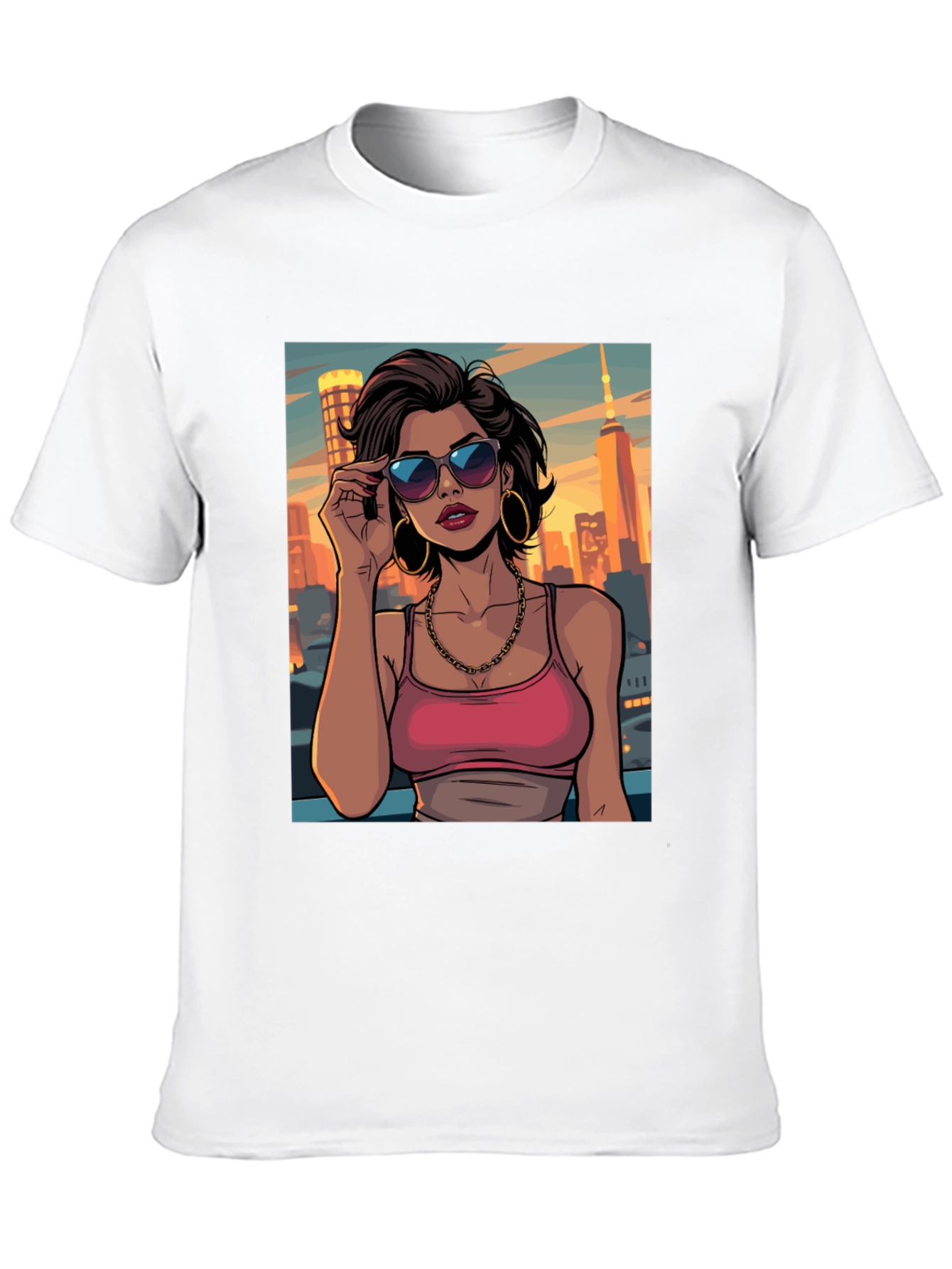 City Girl Tee - Graphic Print T-Shirt