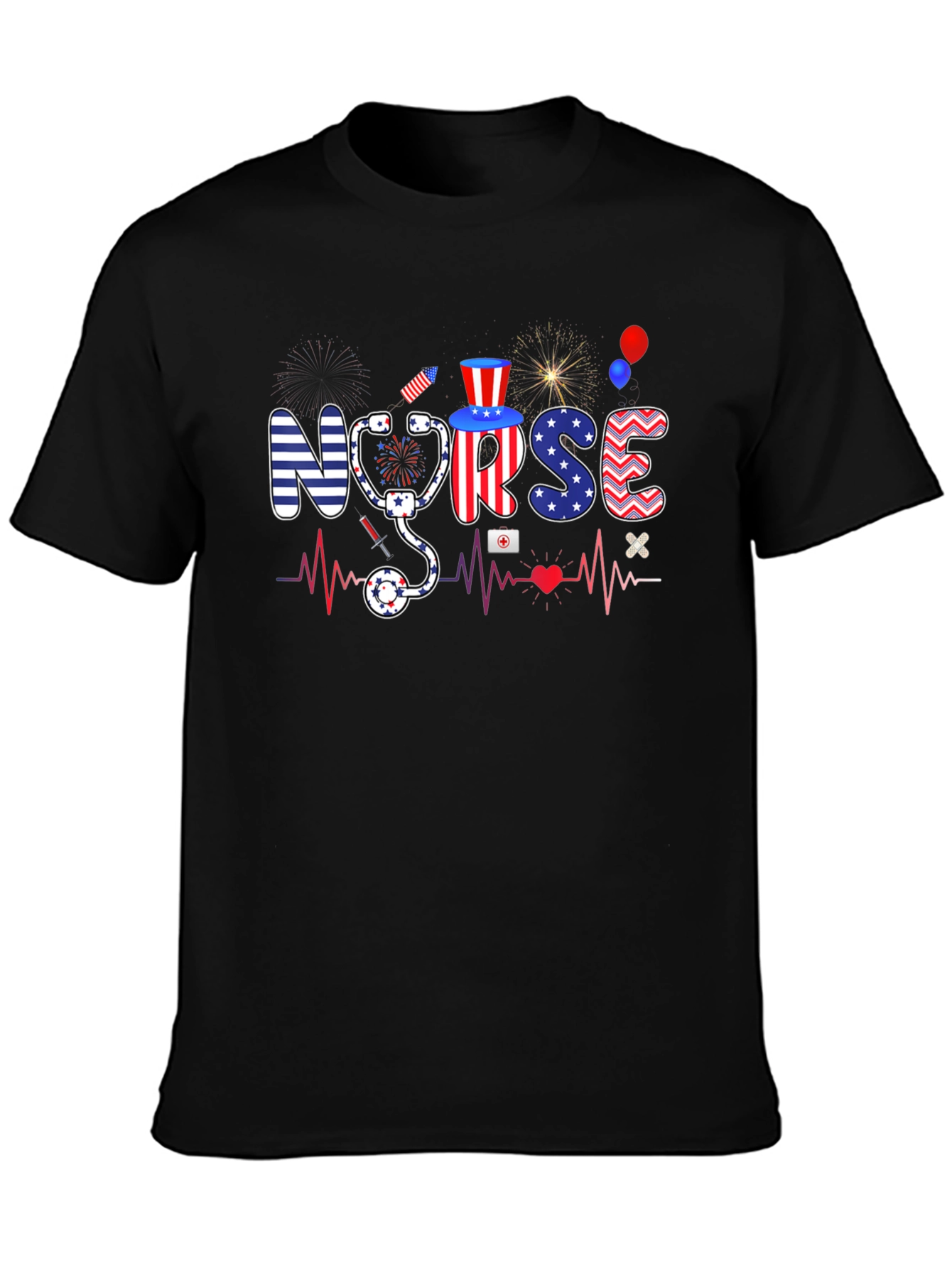 Patriotic Nurse T-shirt