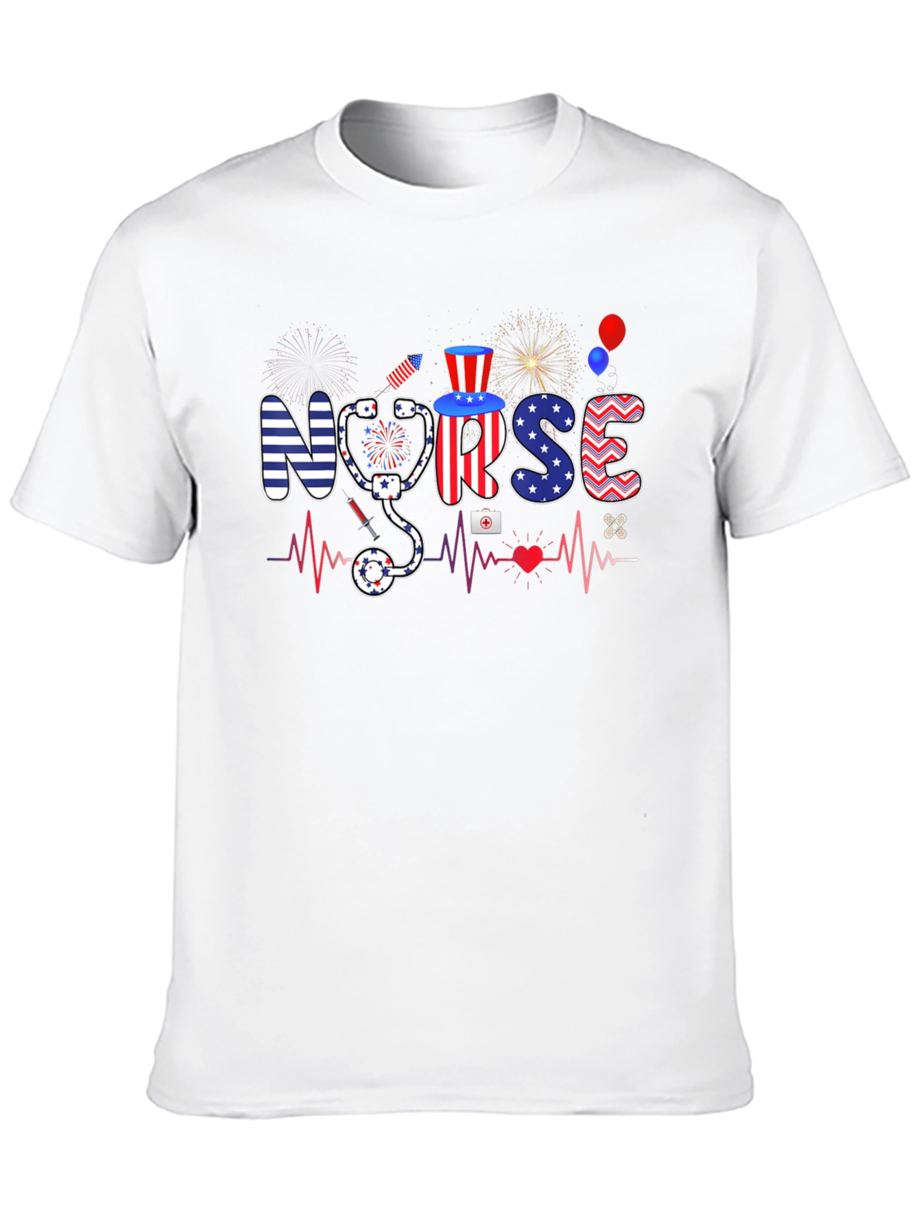 Patriotic Nurse T-shirt