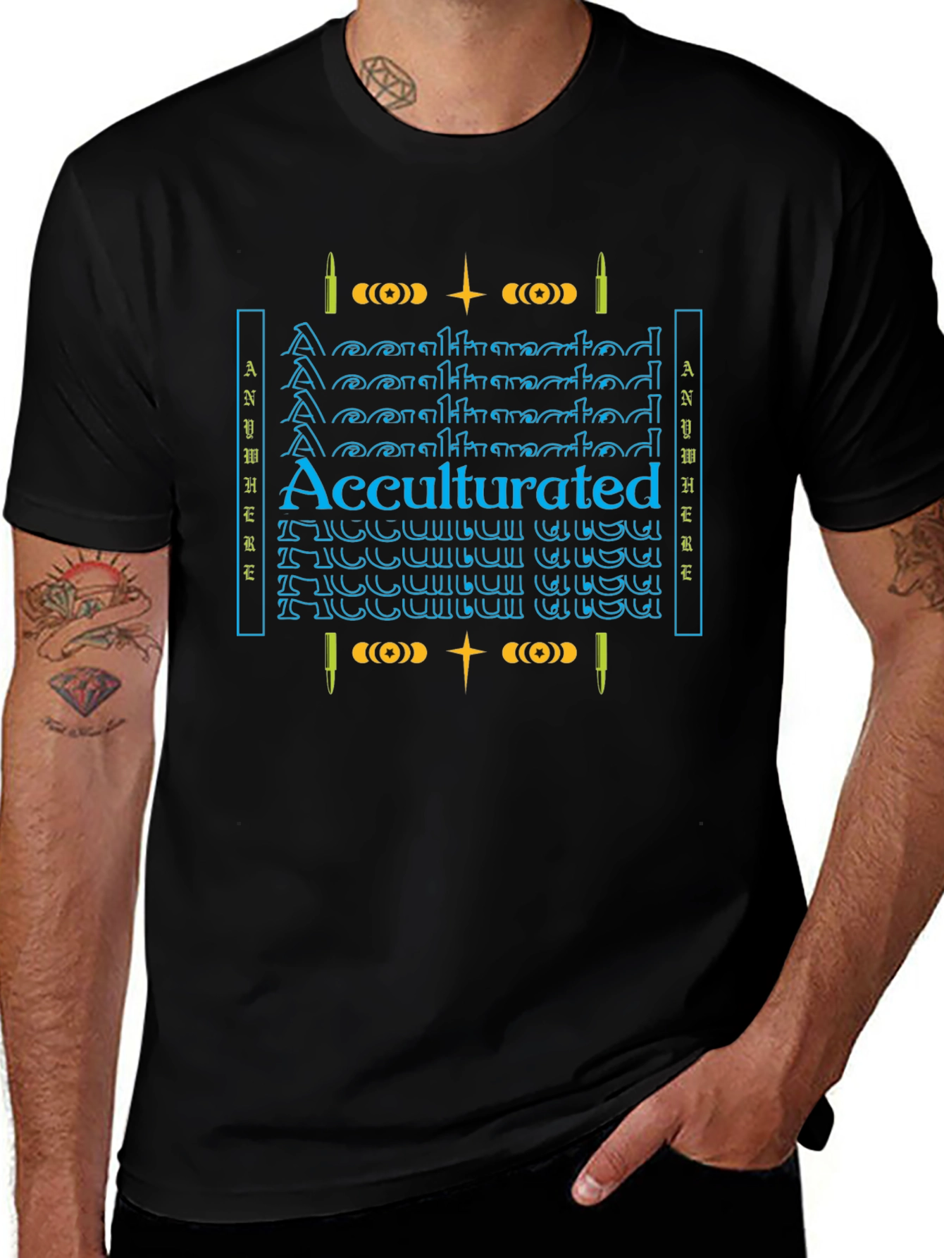 Acculturated Graphic Print T-Shirt