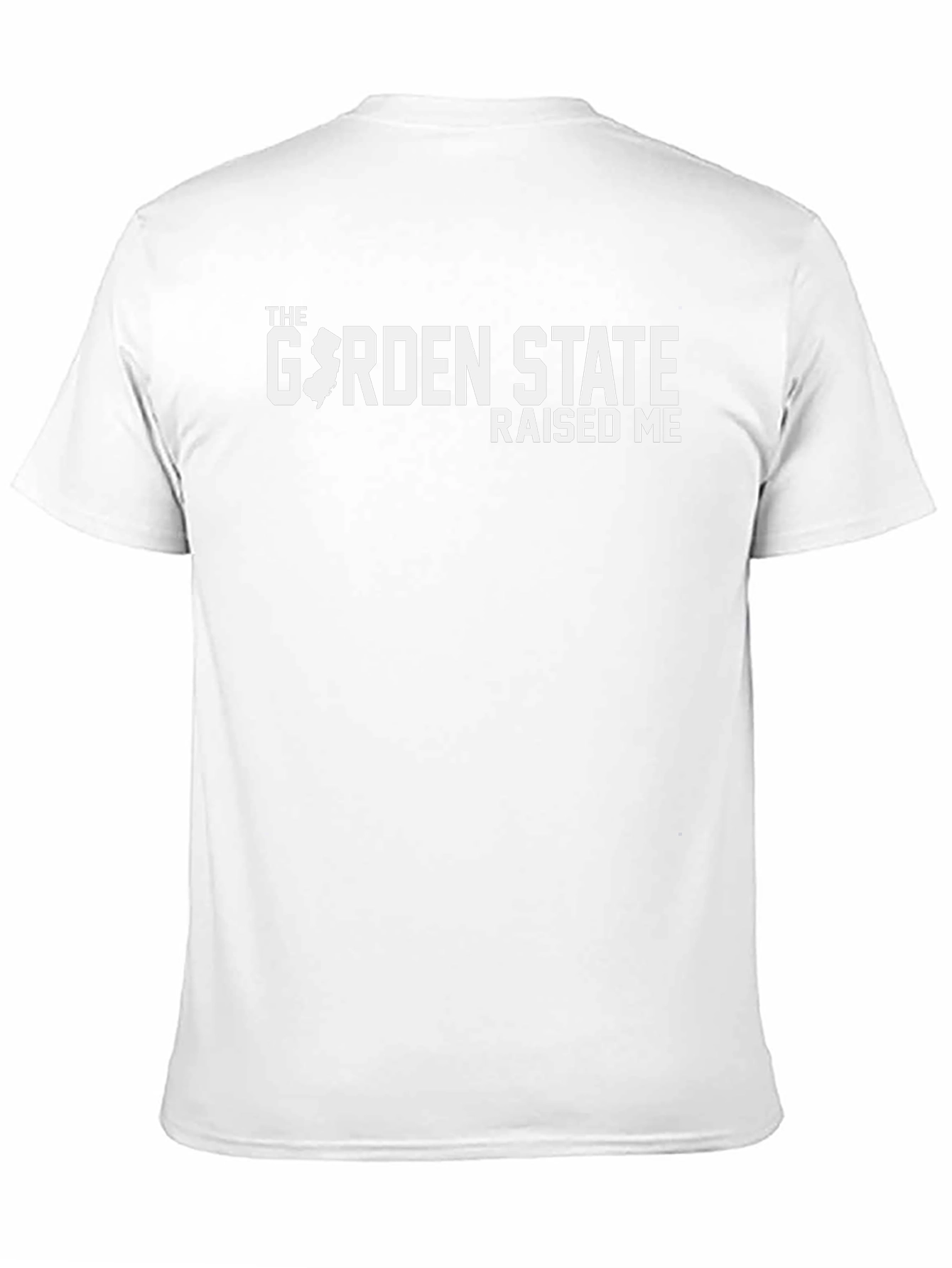 Garden State Raised Me Graphic T-Shirt - Black