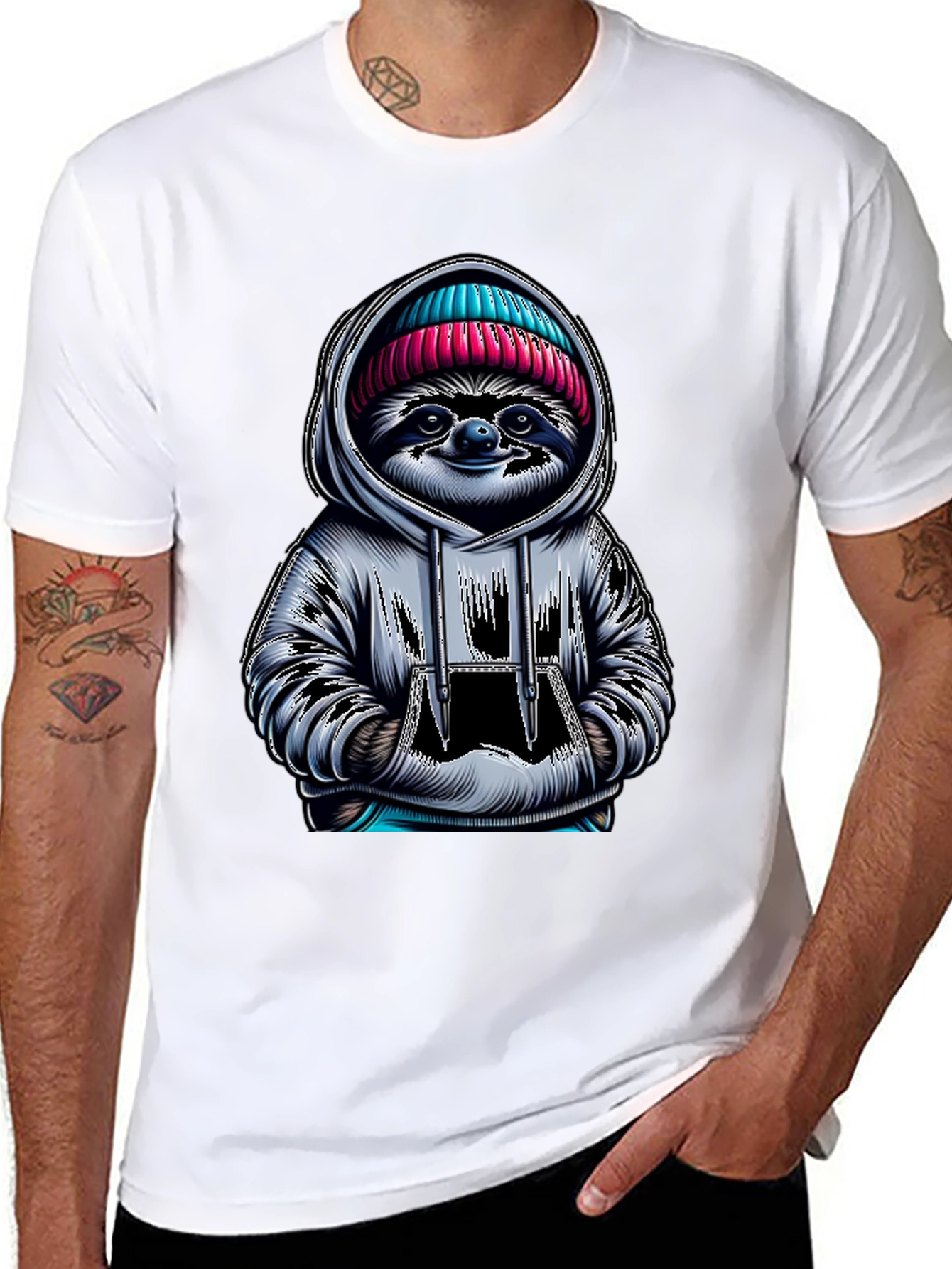 Cool Sloth Graphic Tee