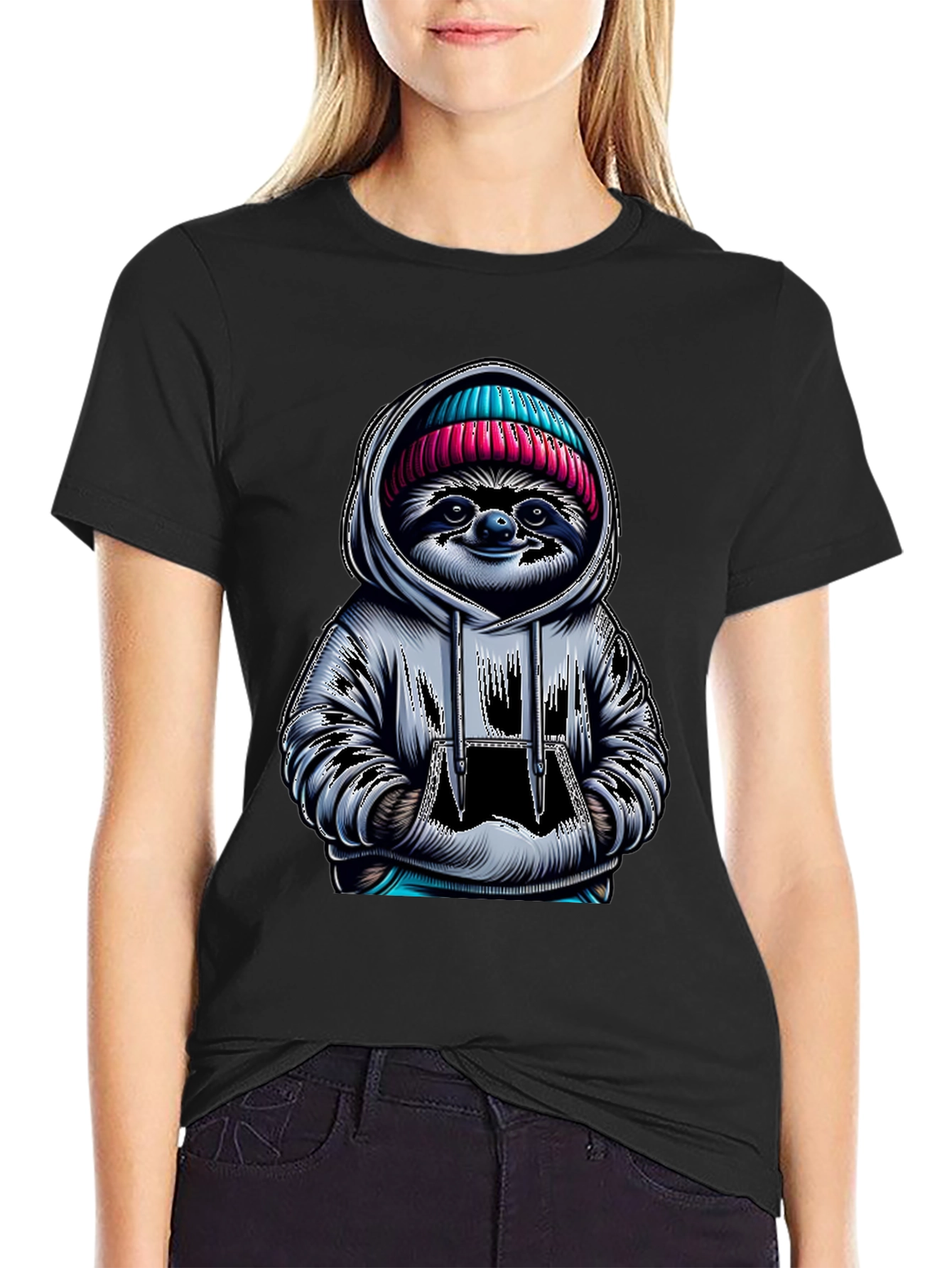 Cool Sloth Graphic Tee