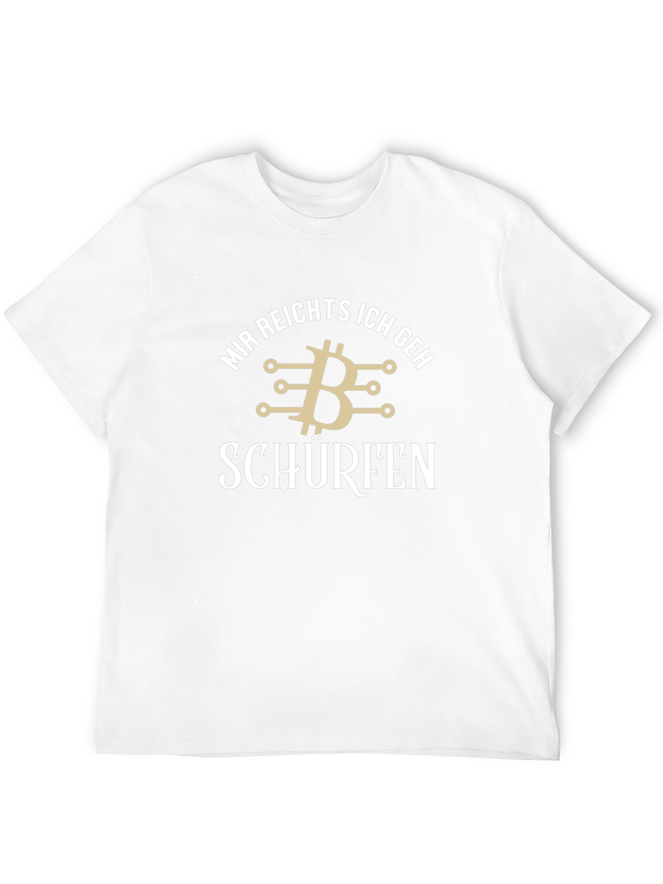 Bitcoin Miner T-Shirt - Mir Reichts Ich Geh Schürfen