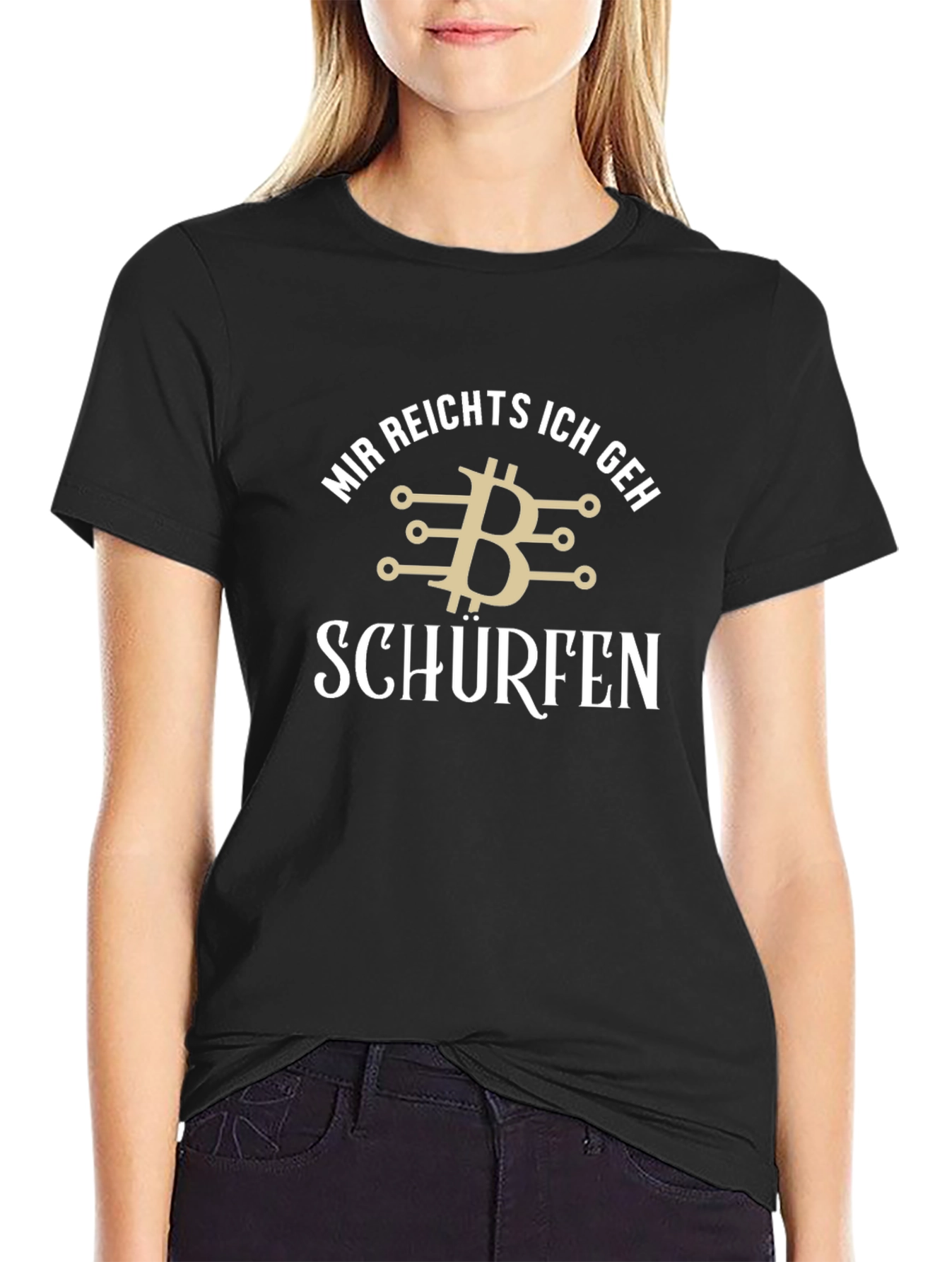 Bitcoin Miner T-Shirt - Mir Reichts Ich Geh Schürfen
