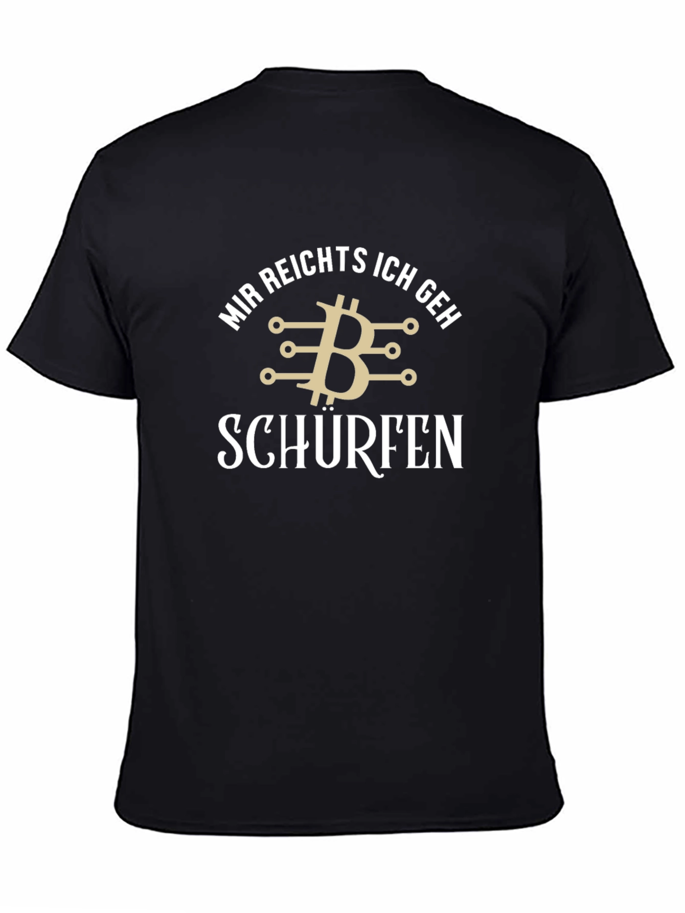Bitcoin Miner T-Shirt - Mir Reichts Ich Geh Schürfen