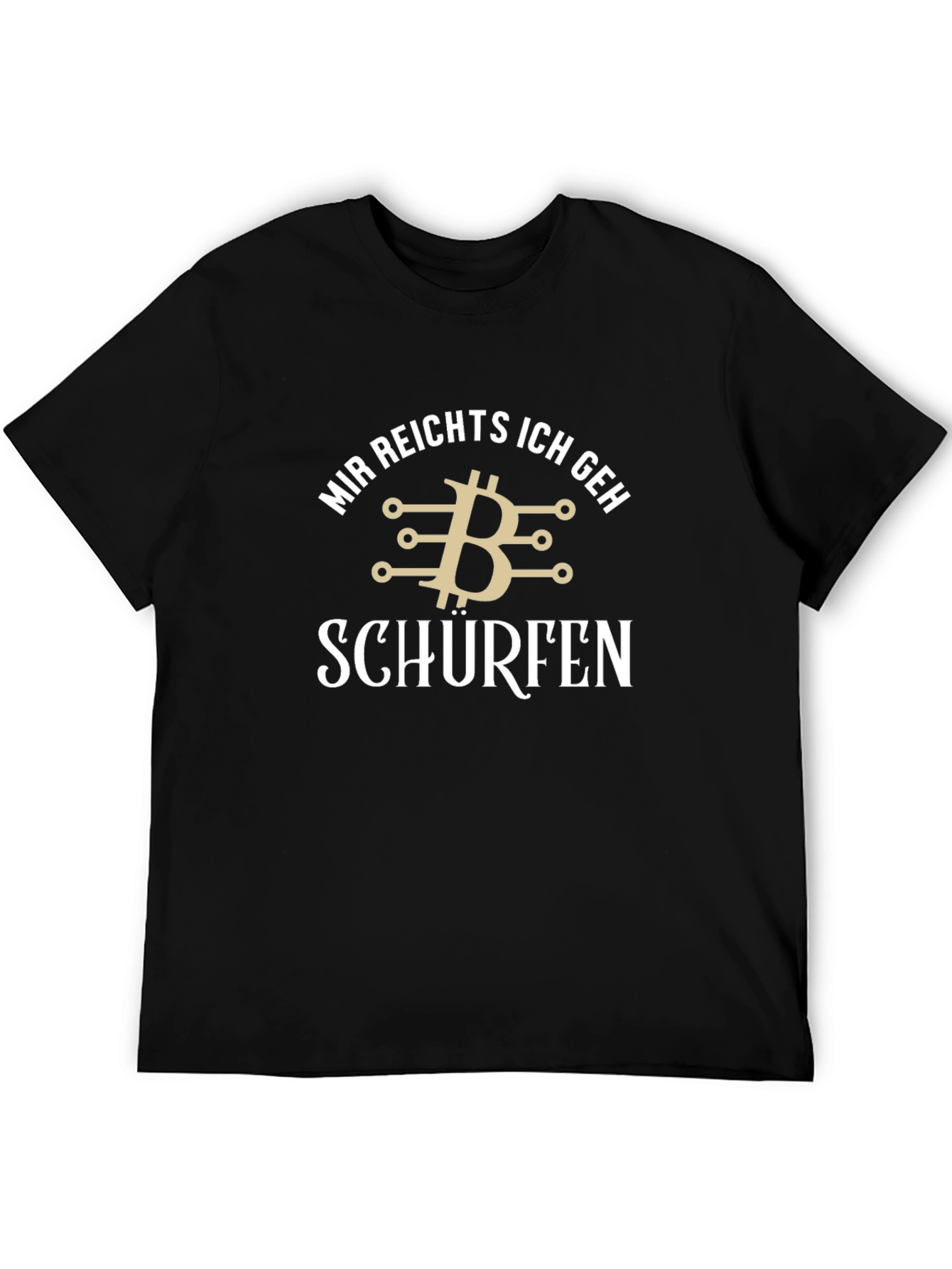 Bitcoin Miner T-Shirt - Mir Reichts Ich Geh Schürfen