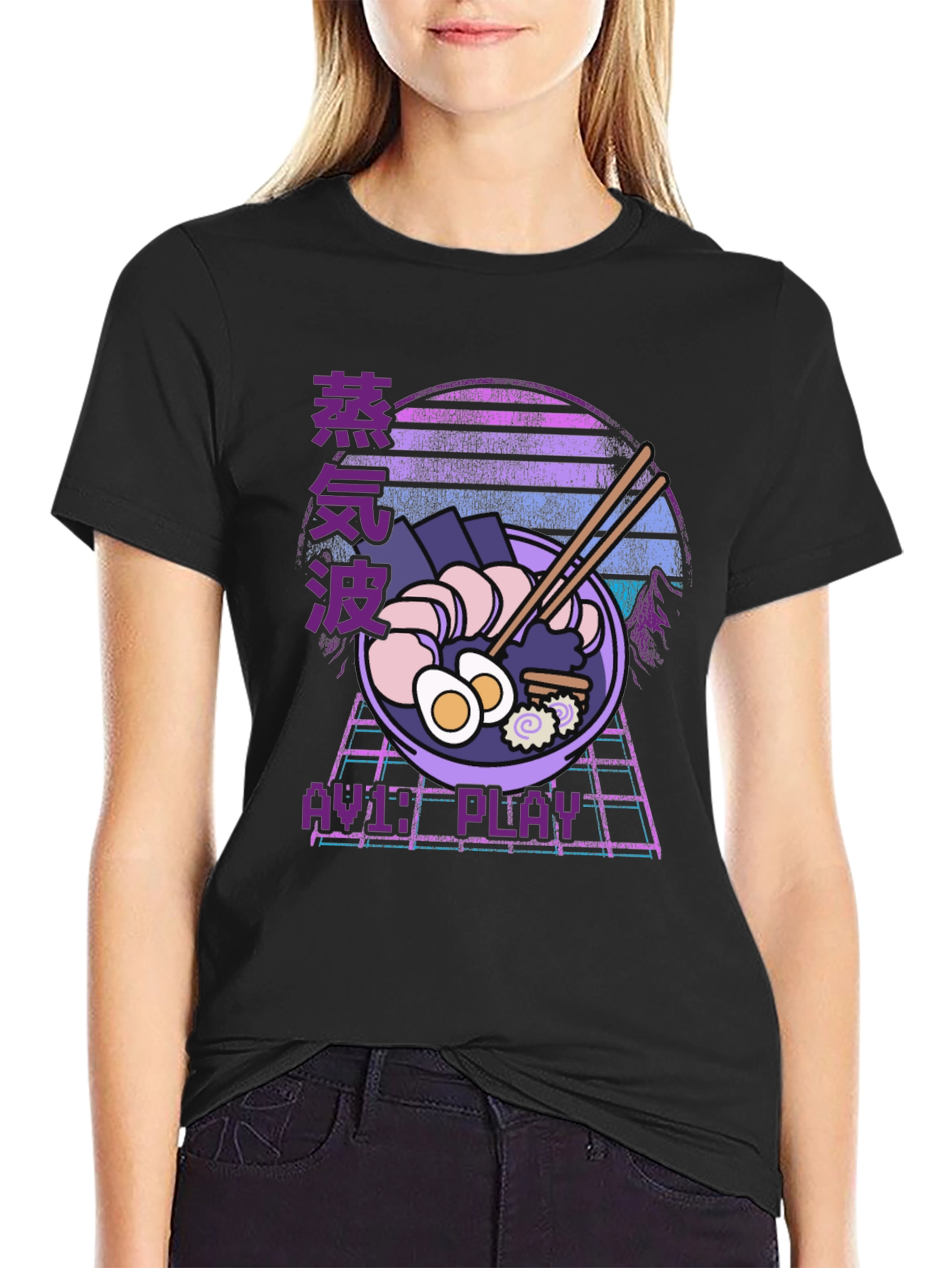 Retro Ramen Graphic T-Shirt