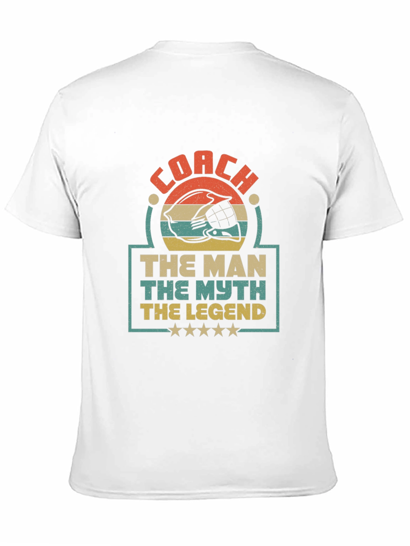 Coach The Man The Myth The Legend Graphic T-Shirt