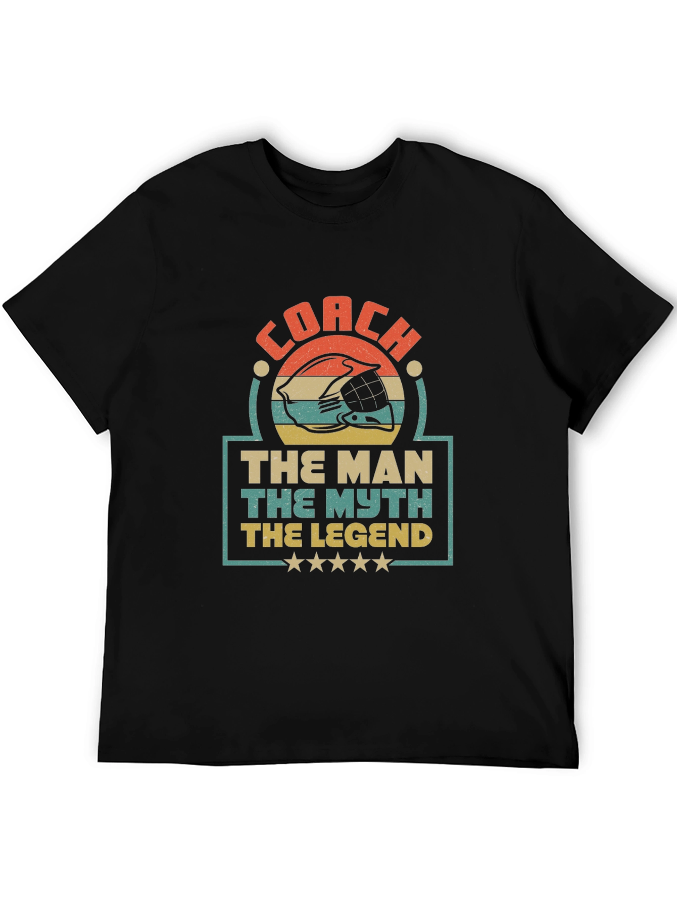 Coach The Man The Myth The Legend Graphic T-Shirt