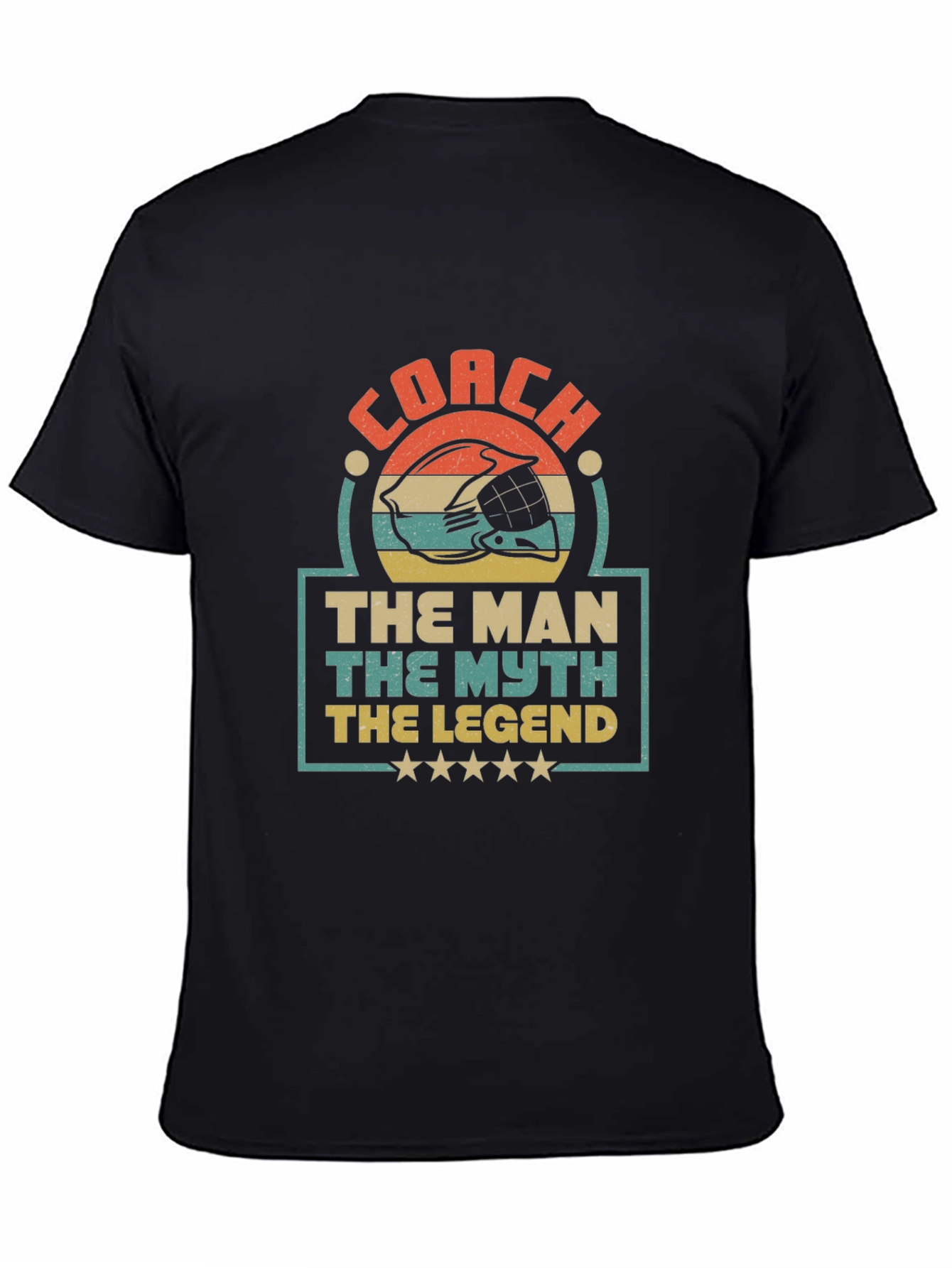 Coach The Man The Myth The Legend Graphic T-Shirt