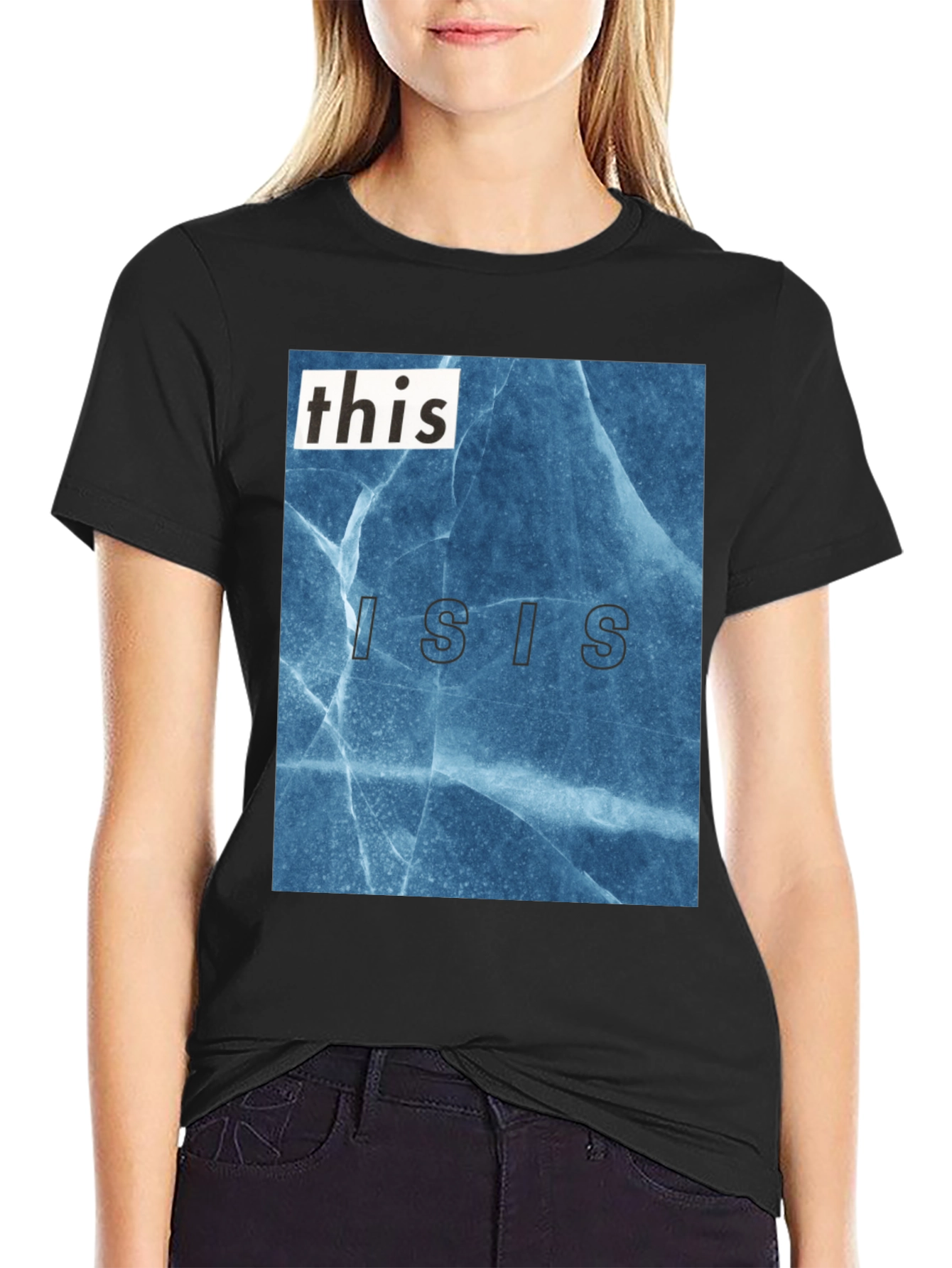 This Isis T-Shirt - Blue Ice Graphic Tee