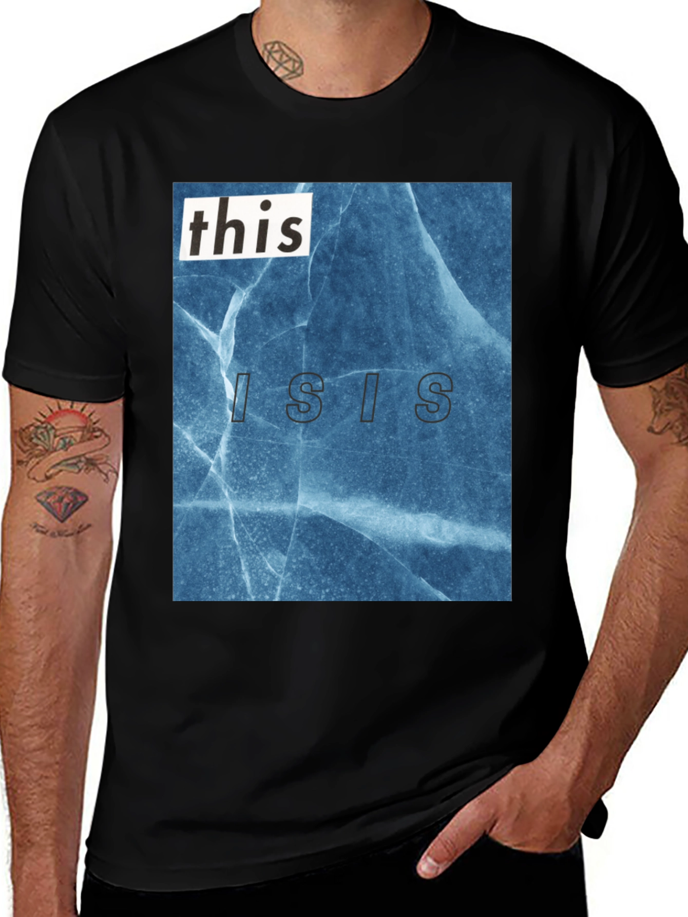 This Isis T-Shirt - Blue Ice Graphic Tee