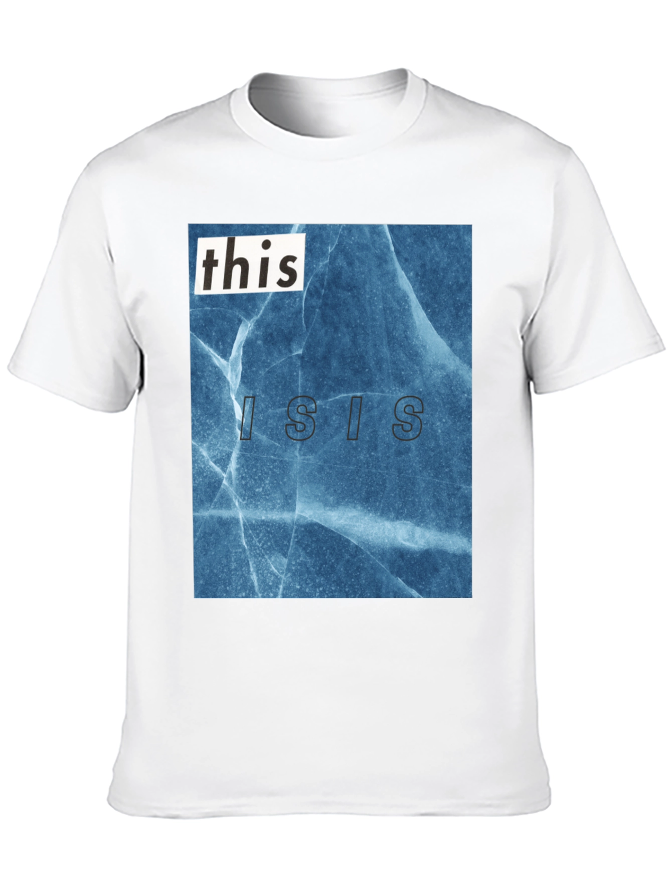 This Isis T-Shirt - Blue Ice Graphic Tee