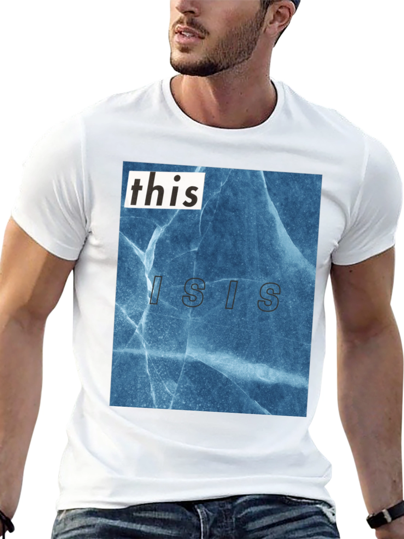 This Isis T-Shirt - Blue Ice Graphic Tee