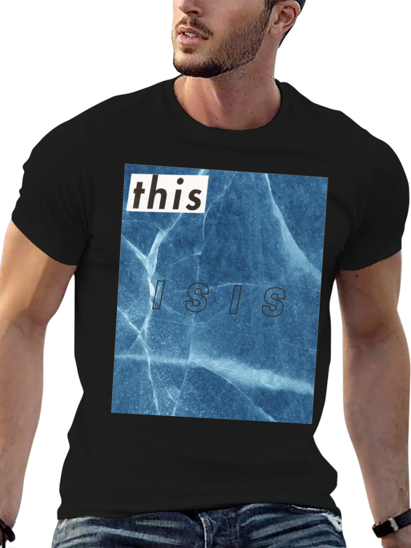 This Isis T-Shirt - Blue Ice Graphic Tee