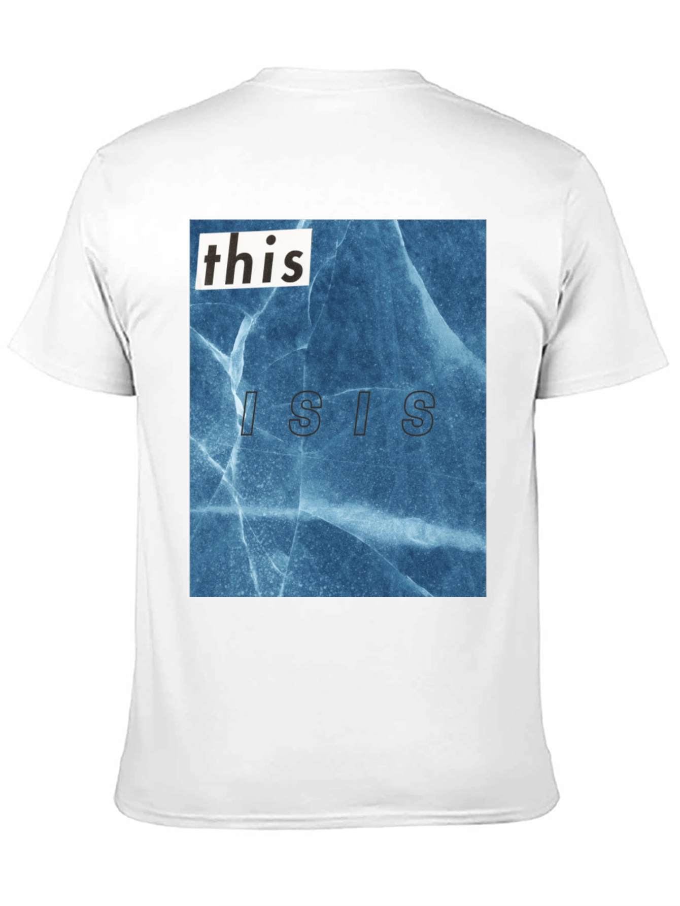This Isis T-Shirt - Blue Ice Graphic Tee