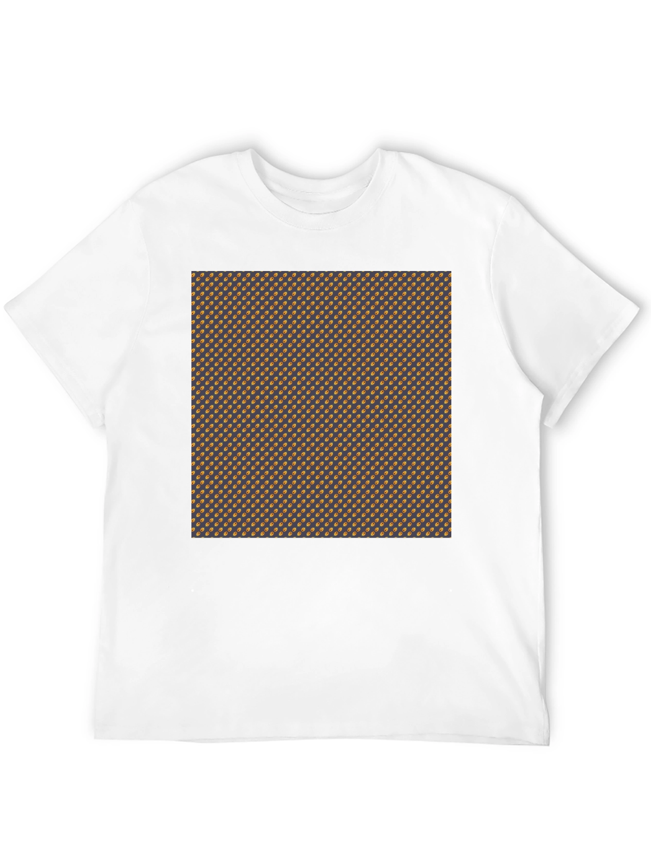 Modern Patterned Tee - Stylish Graphic Print T-Shirt