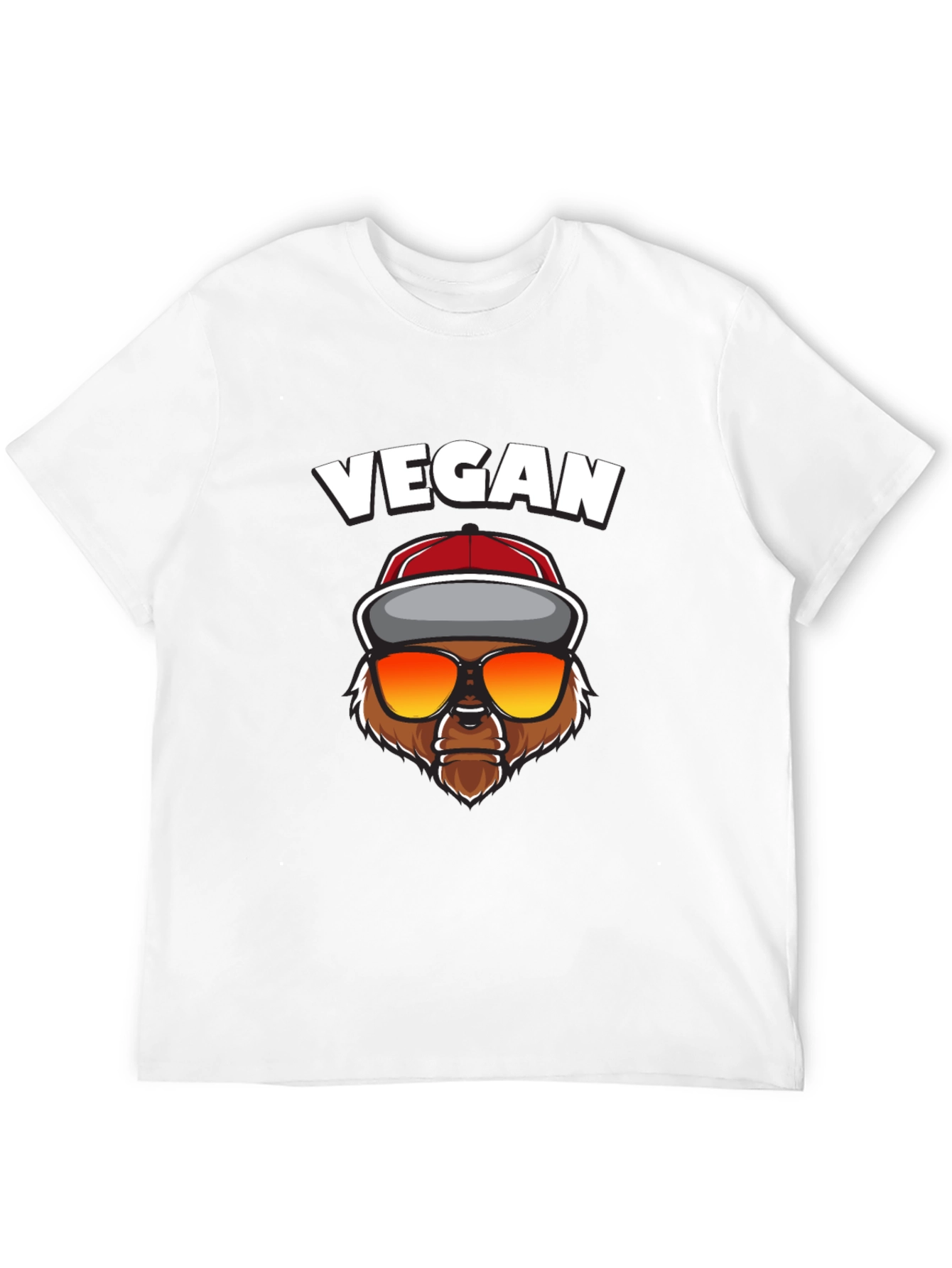 Vegan Bear Graphic Tee