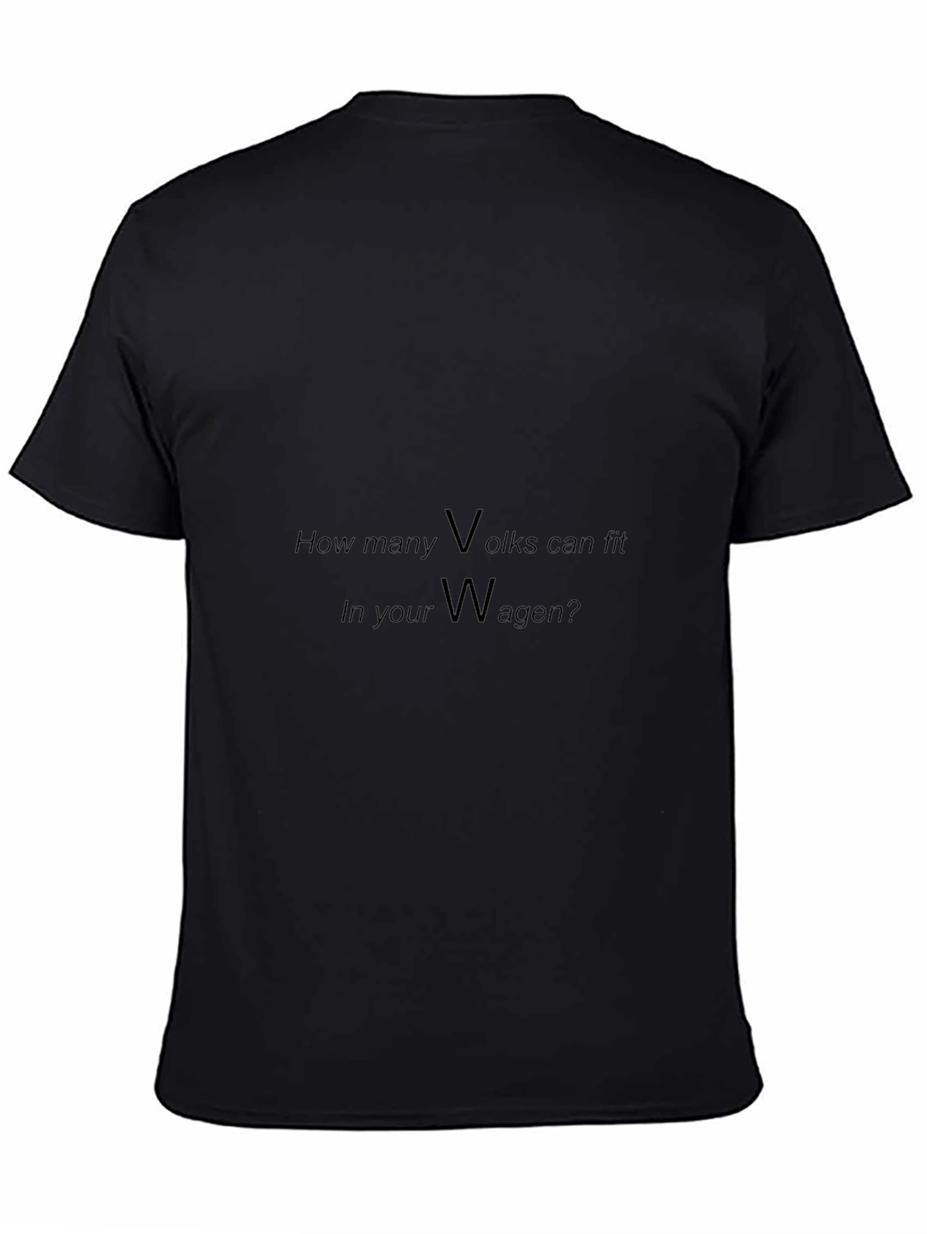 Volks Wagen Pun T-Shirt: How Many Volks?