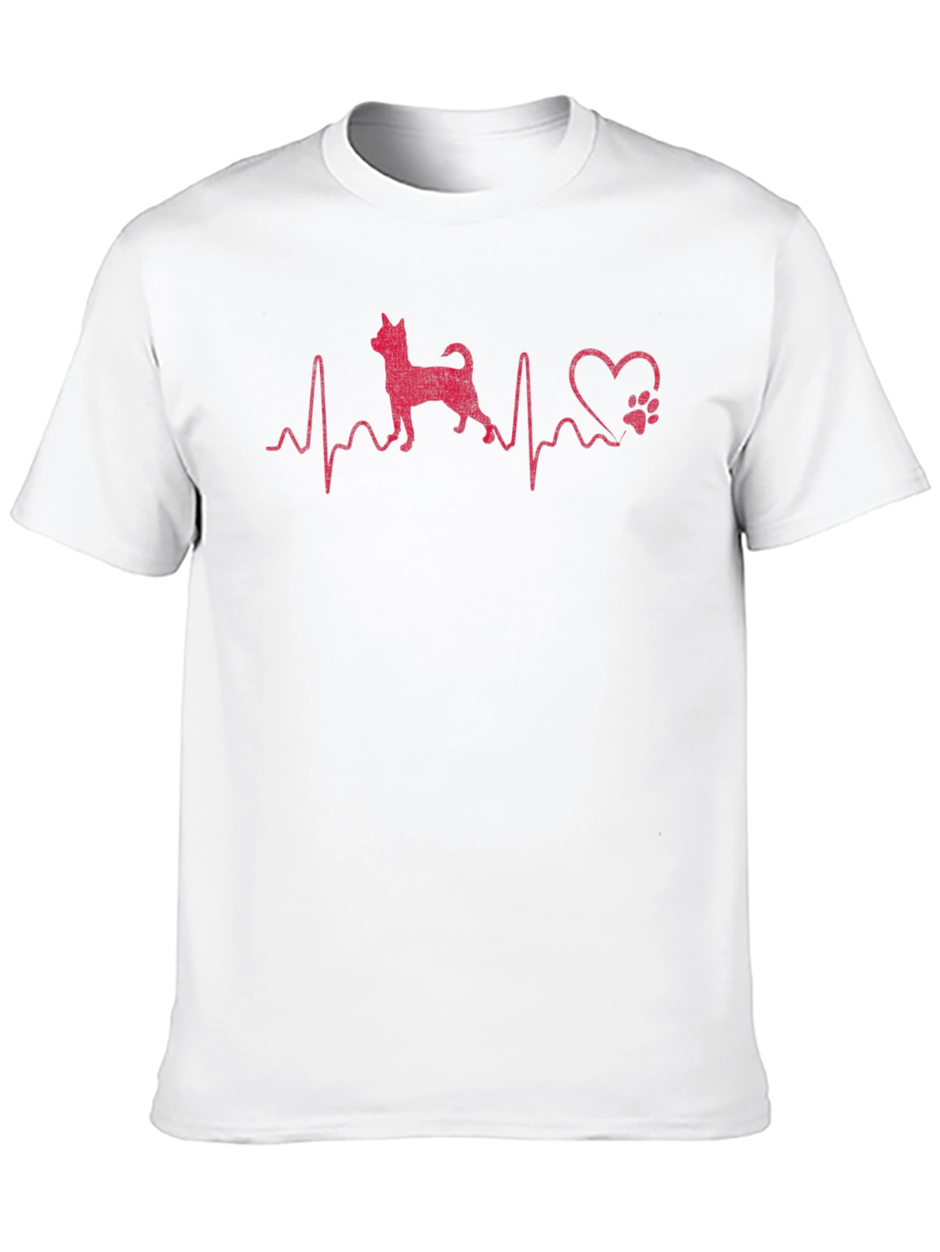 Dog Heartbeat T-Shirt - Love Your Pet!