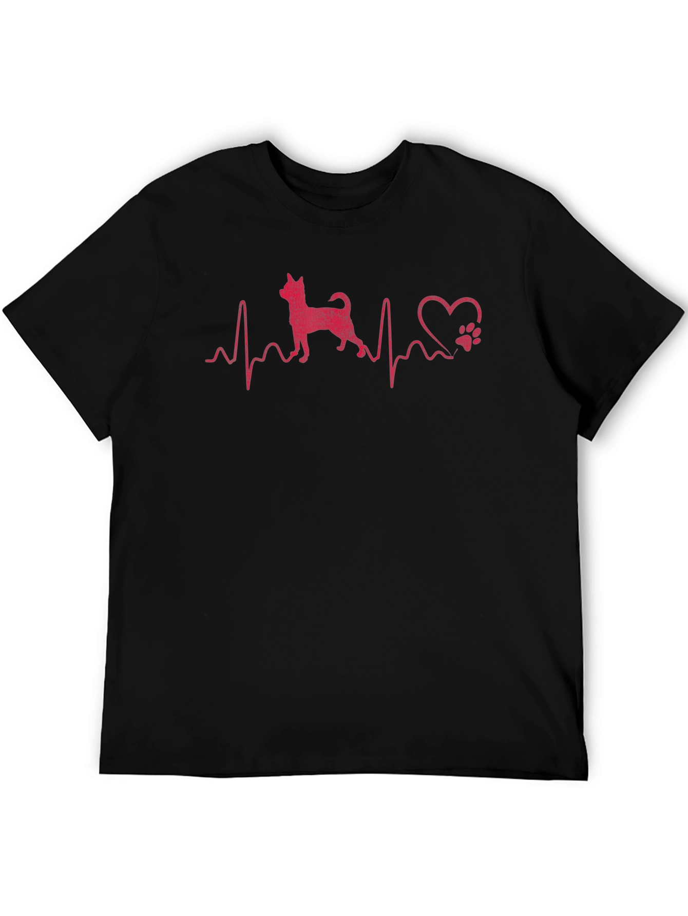 Dog Heartbeat T-Shirt - Love Your Pet!