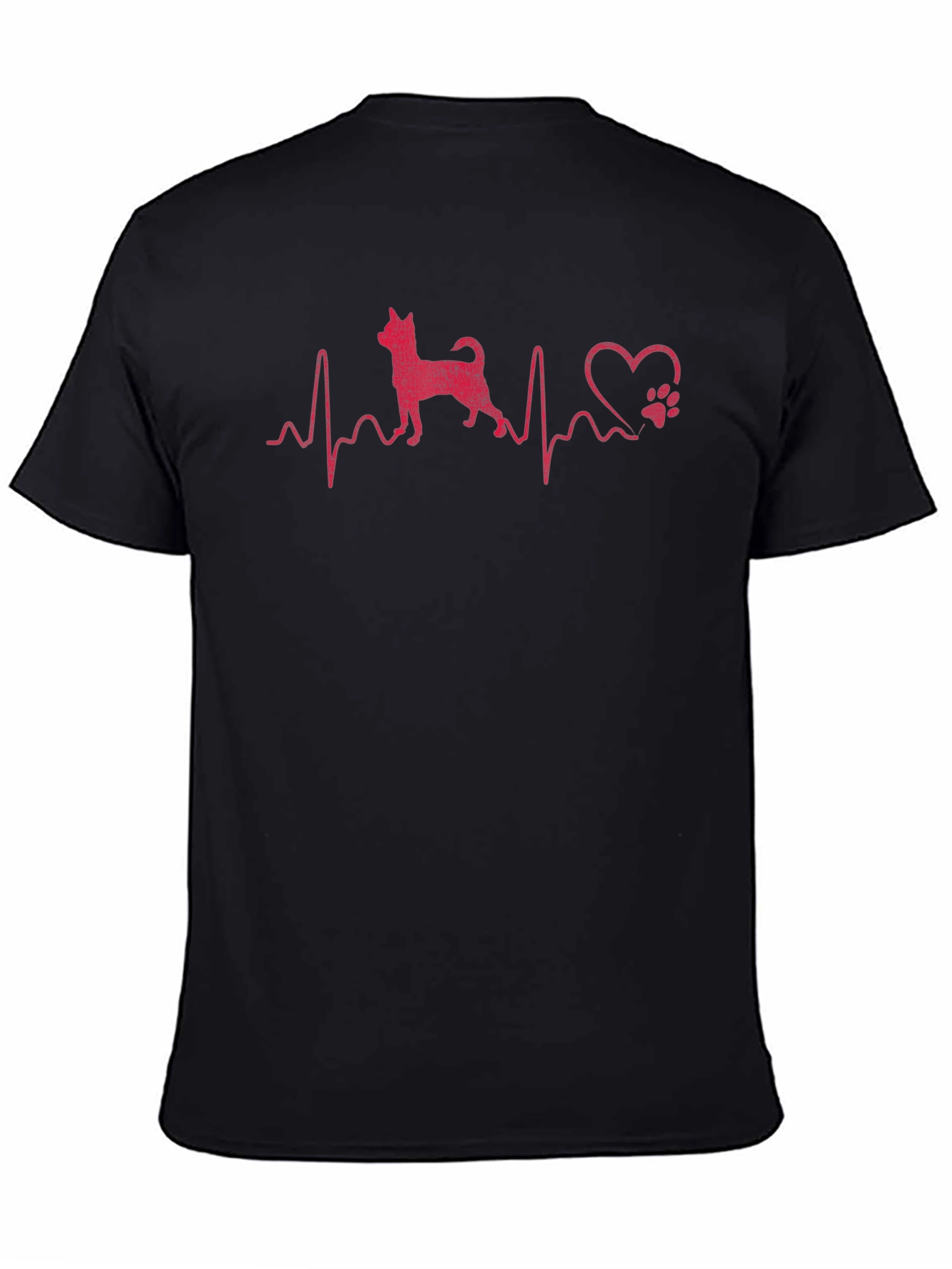 Dog Heartbeat T-Shirt - Love Your Pet!