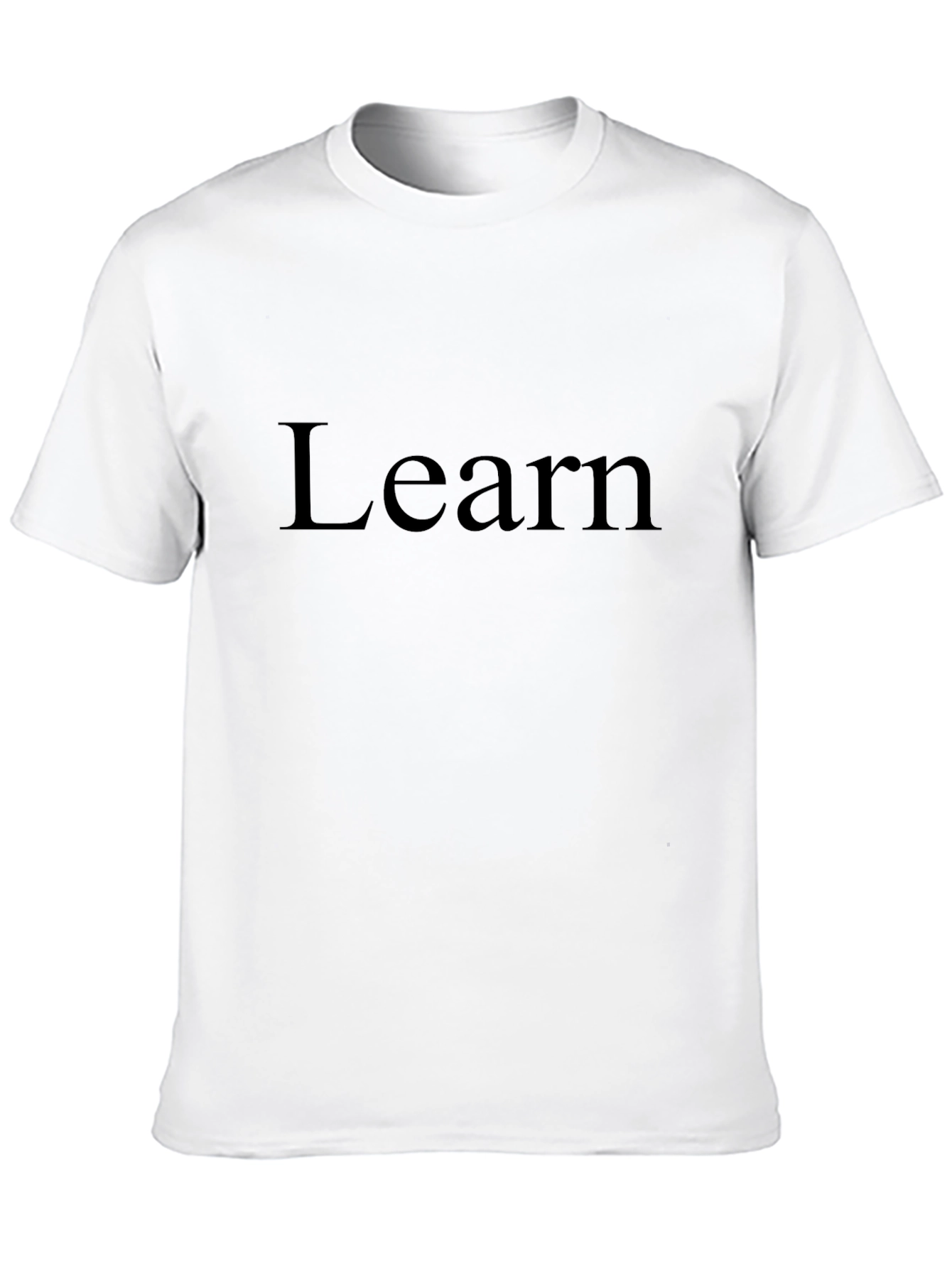 Learn Graphic Tee - Everyday Comfort