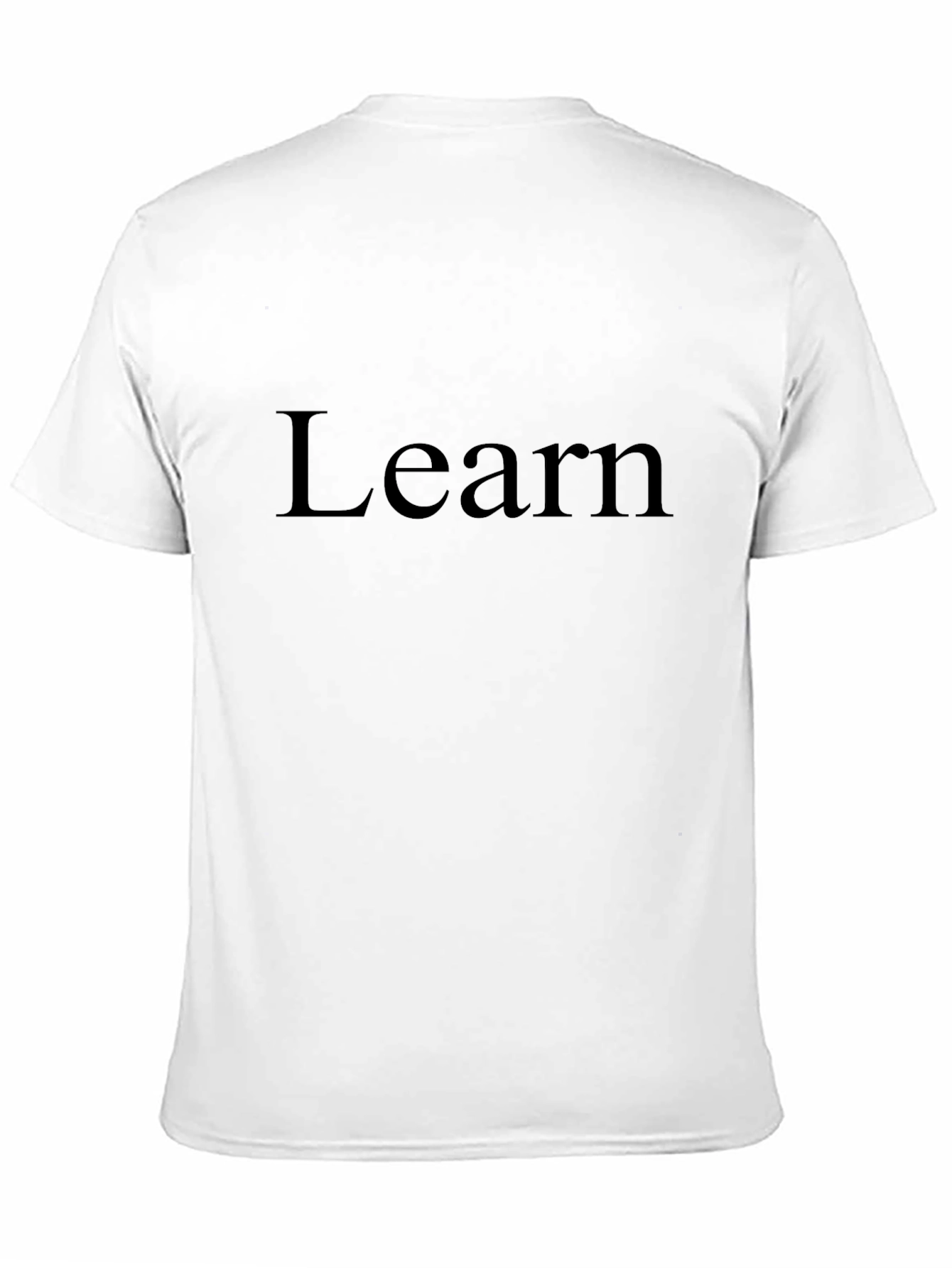 Learn Graphic Tee - Everyday Comfort
