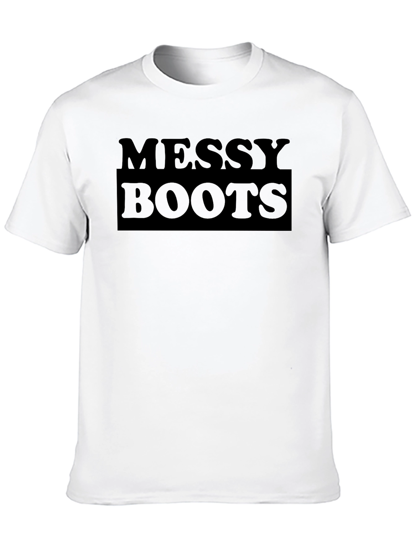 Messy Boots Graphic Tee - Trendy & Comfortable