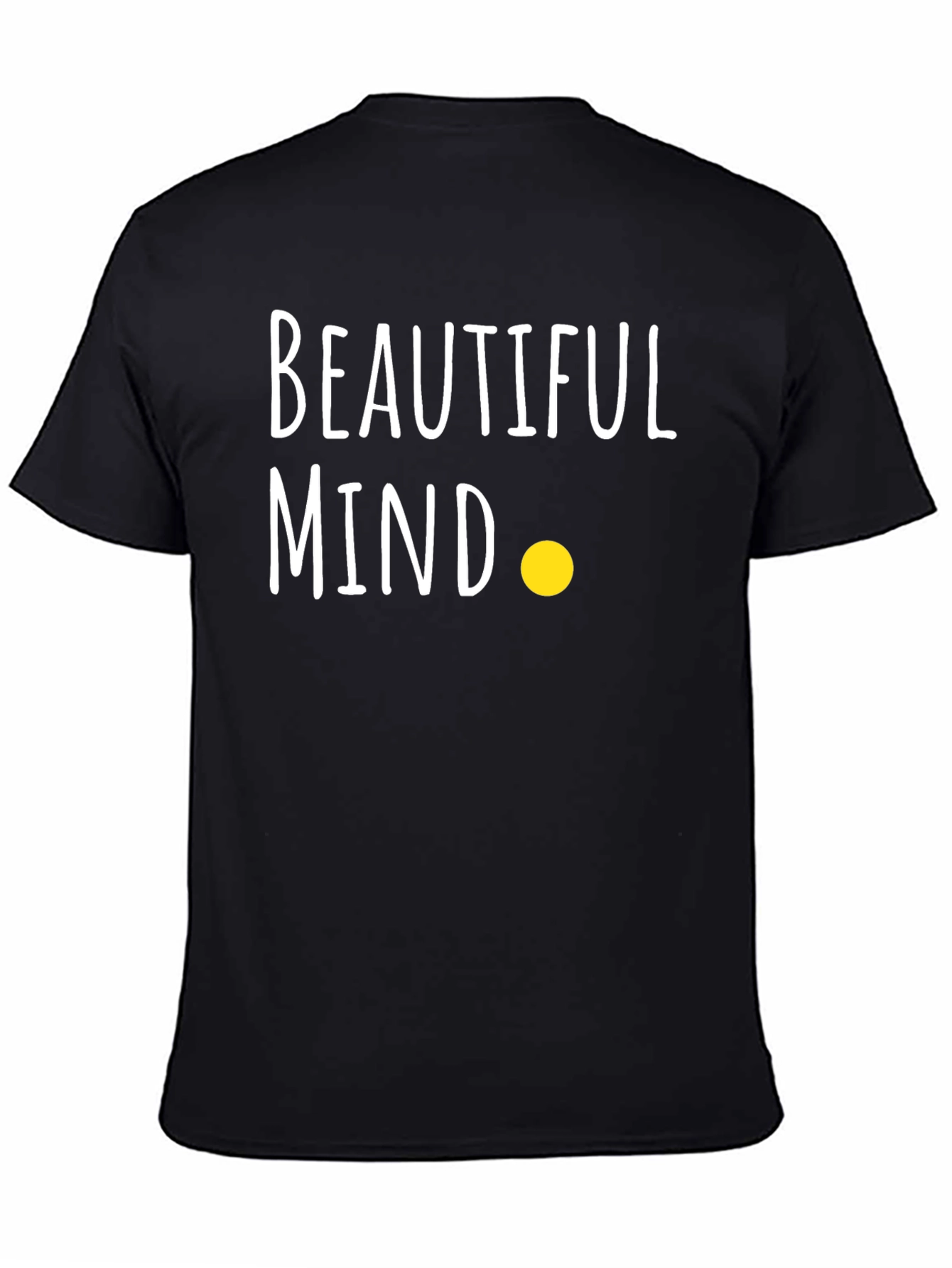 Beautiful Mind Graphic Tee - Soft Cotton Crew Neck
