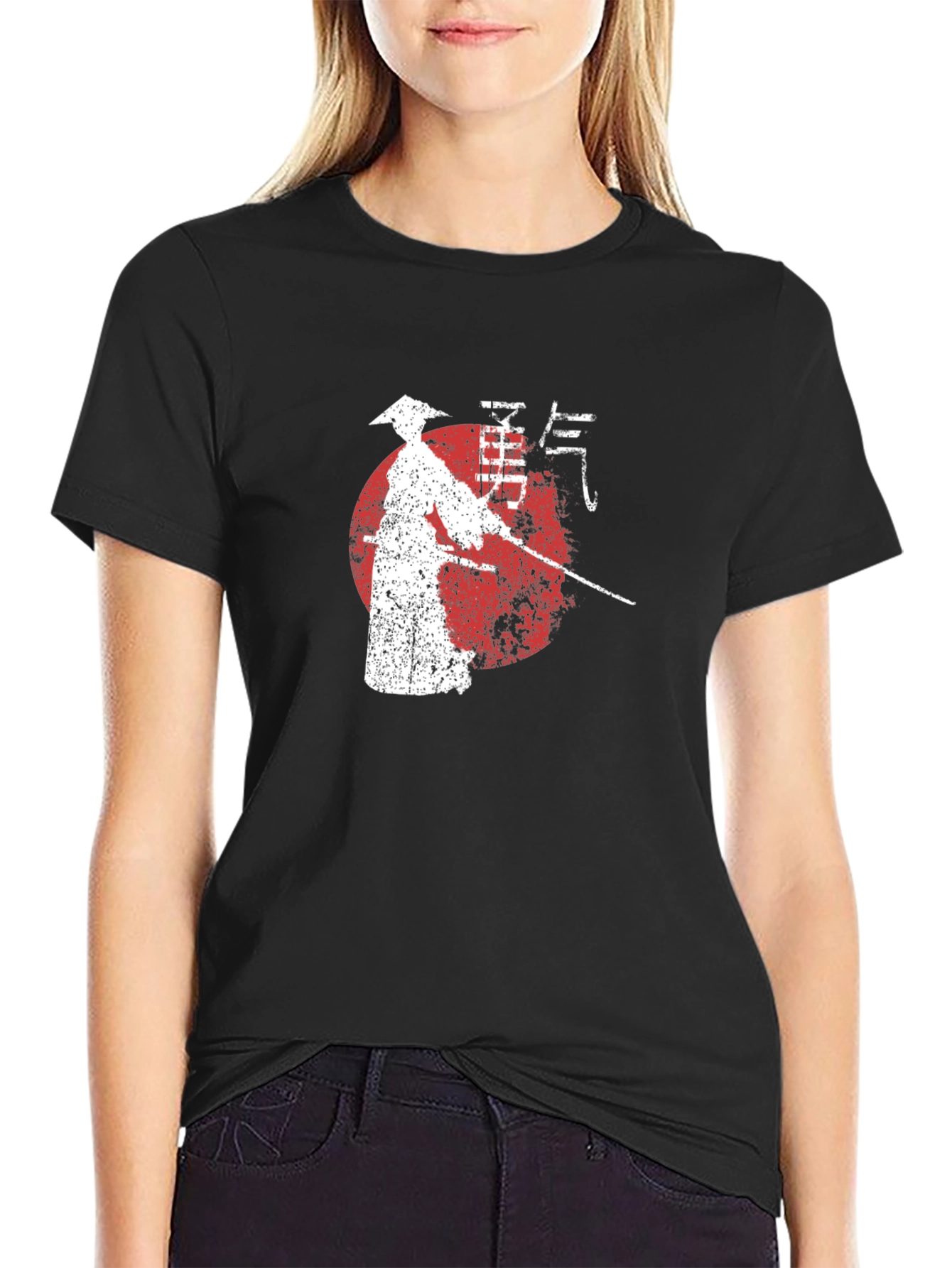 Samurai Graphic Tee - Japanese Warrior T-Shirt