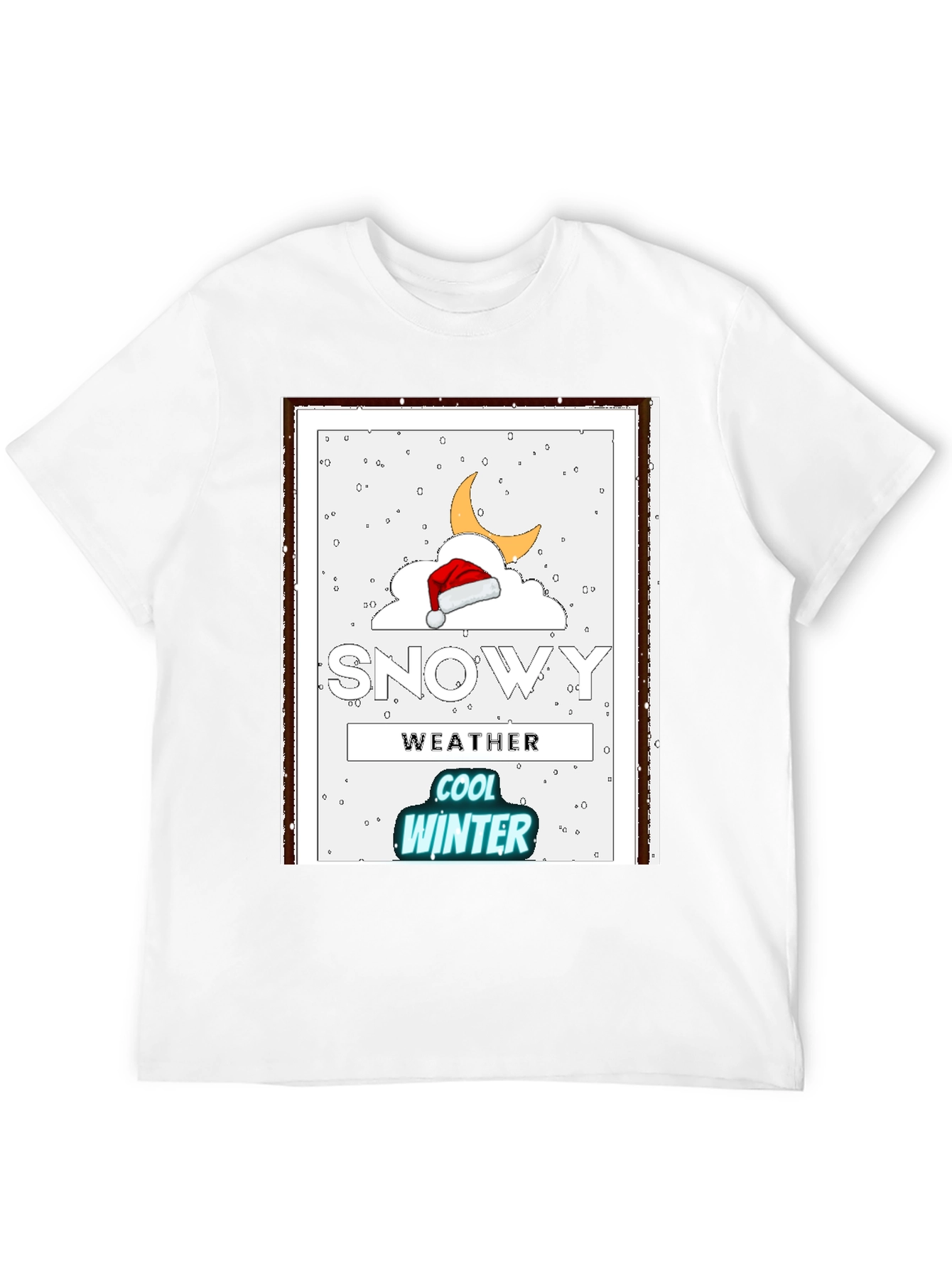 Snowy Weather Cool Winter T-Shirt