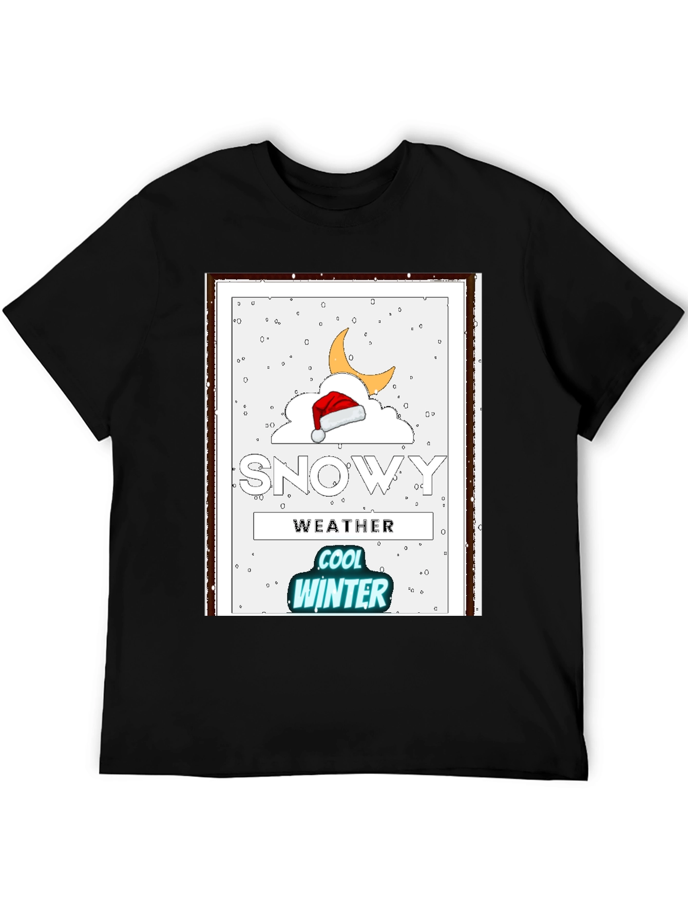 Snowy Weather Cool Winter T-Shirt