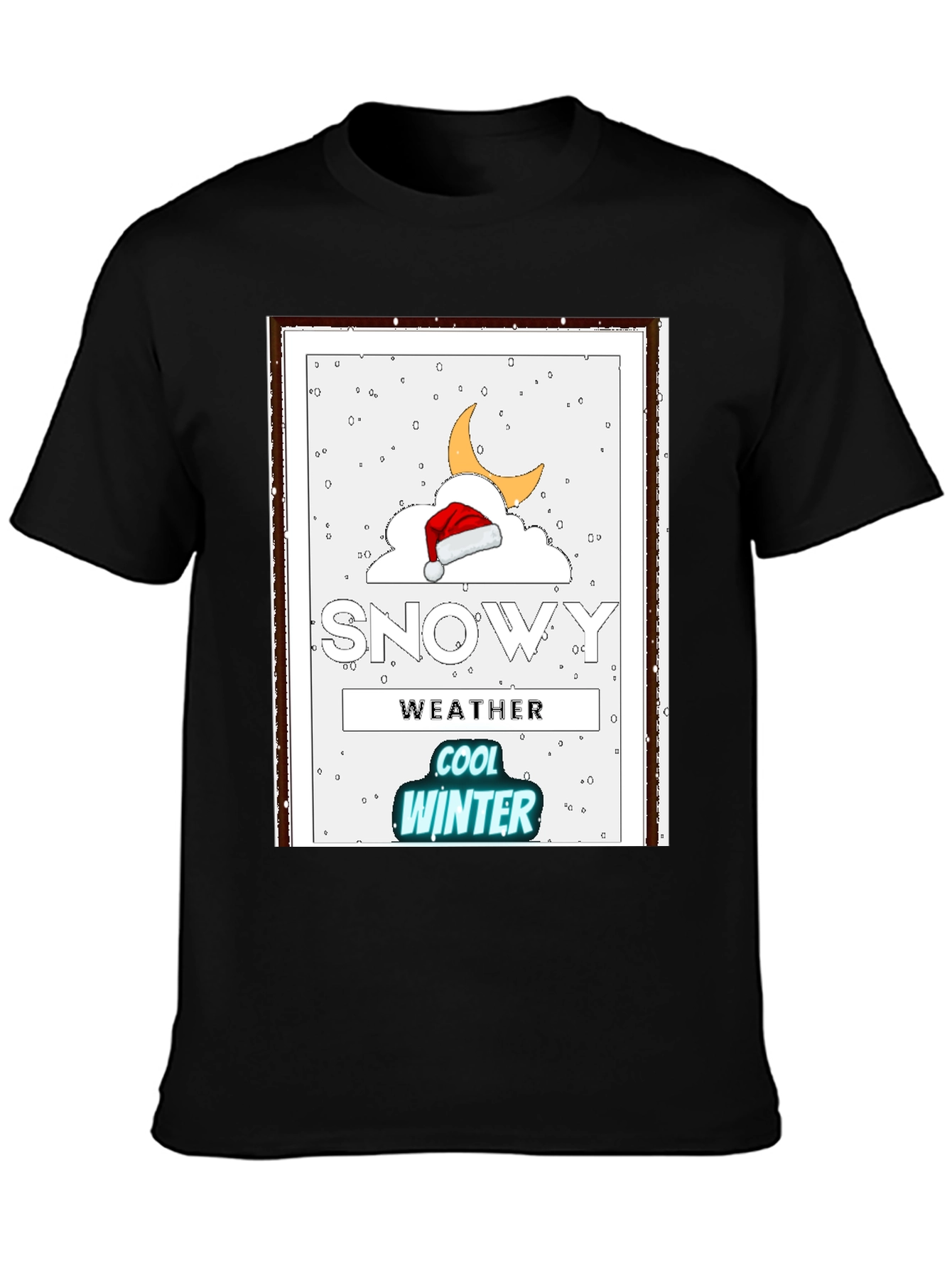 Snowy Weather Cool Winter T-Shirt