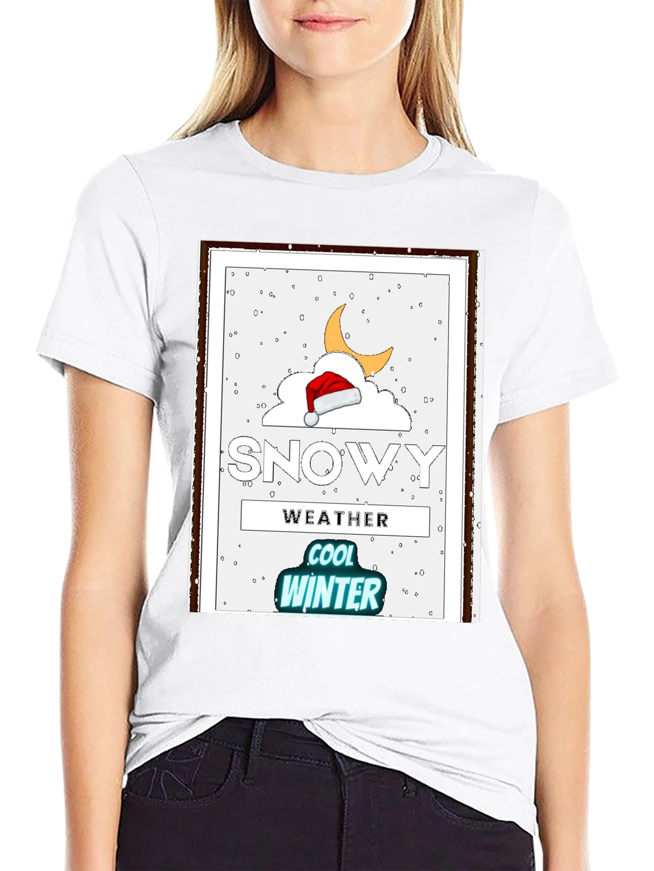 Snowy Weather Cool Winter T-Shirt