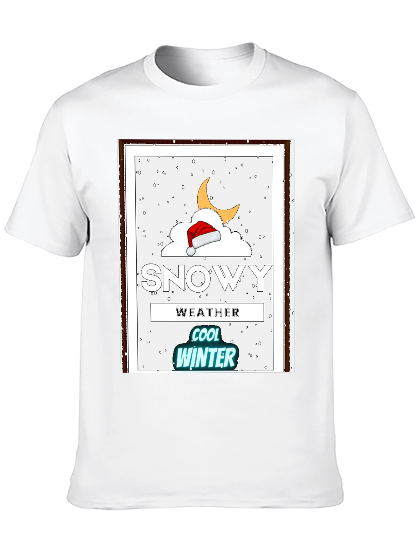 Snowy Weather Cool Winter T-Shirt