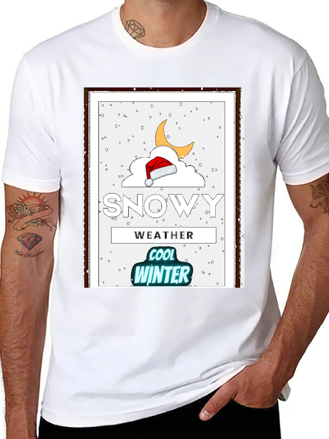 Snowy Weather Cool Winter T-Shirt