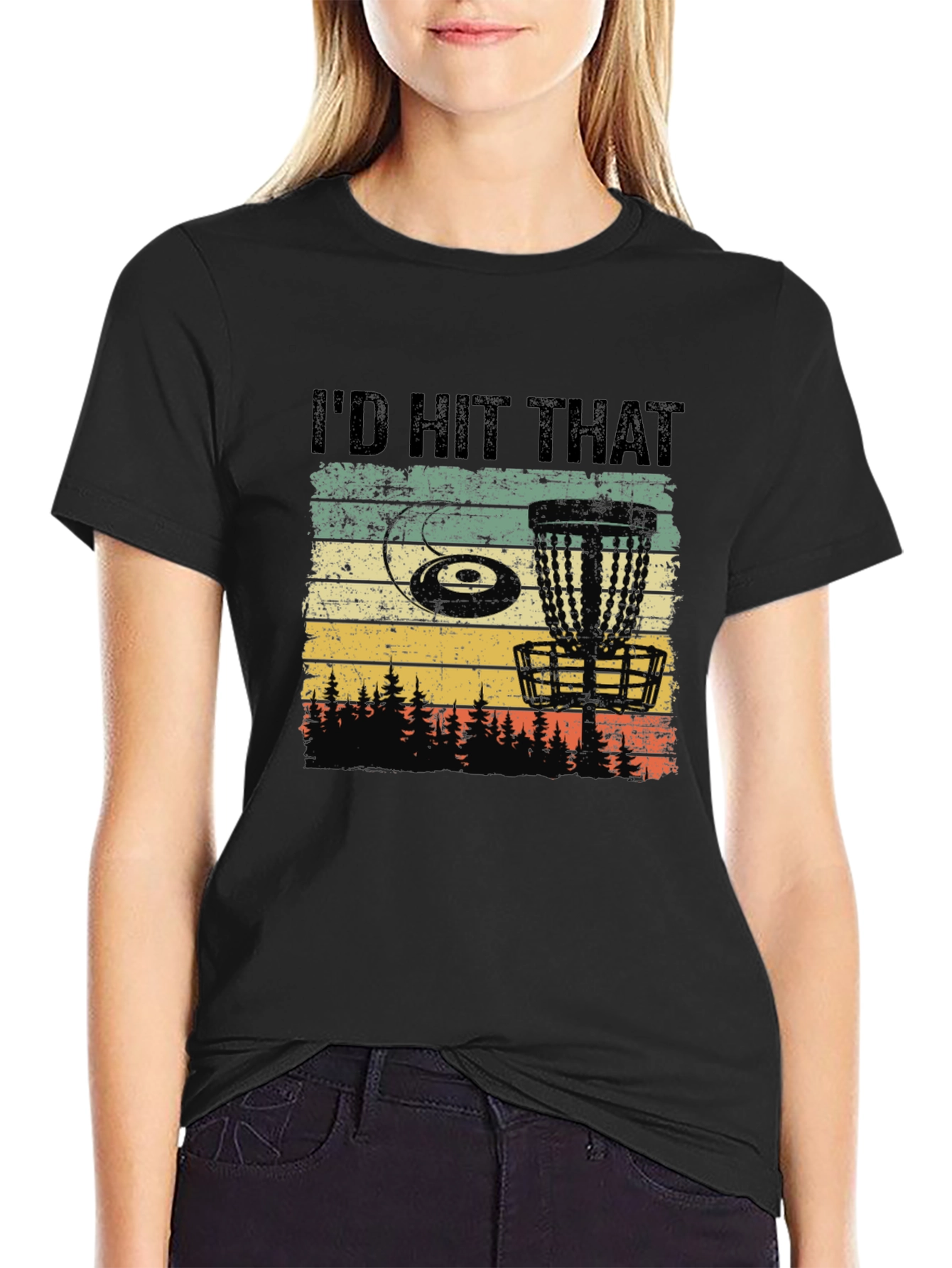 Id Hit That Disc Golf T-Shirt