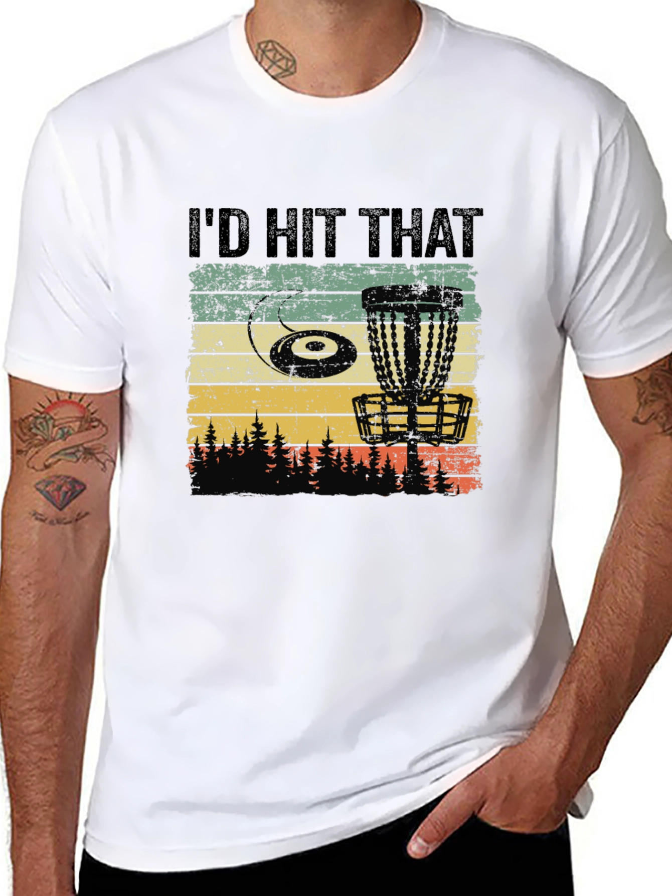 Id Hit That Disc Golf T-Shirt