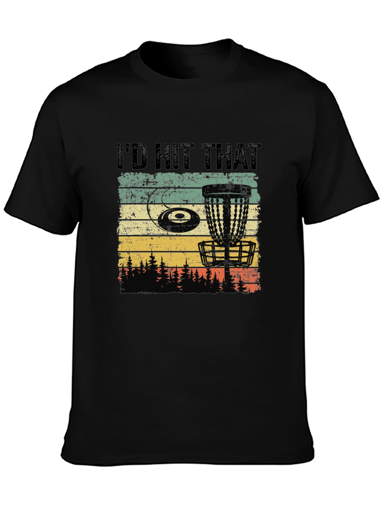 Id Hit That Disc Golf T-Shirt