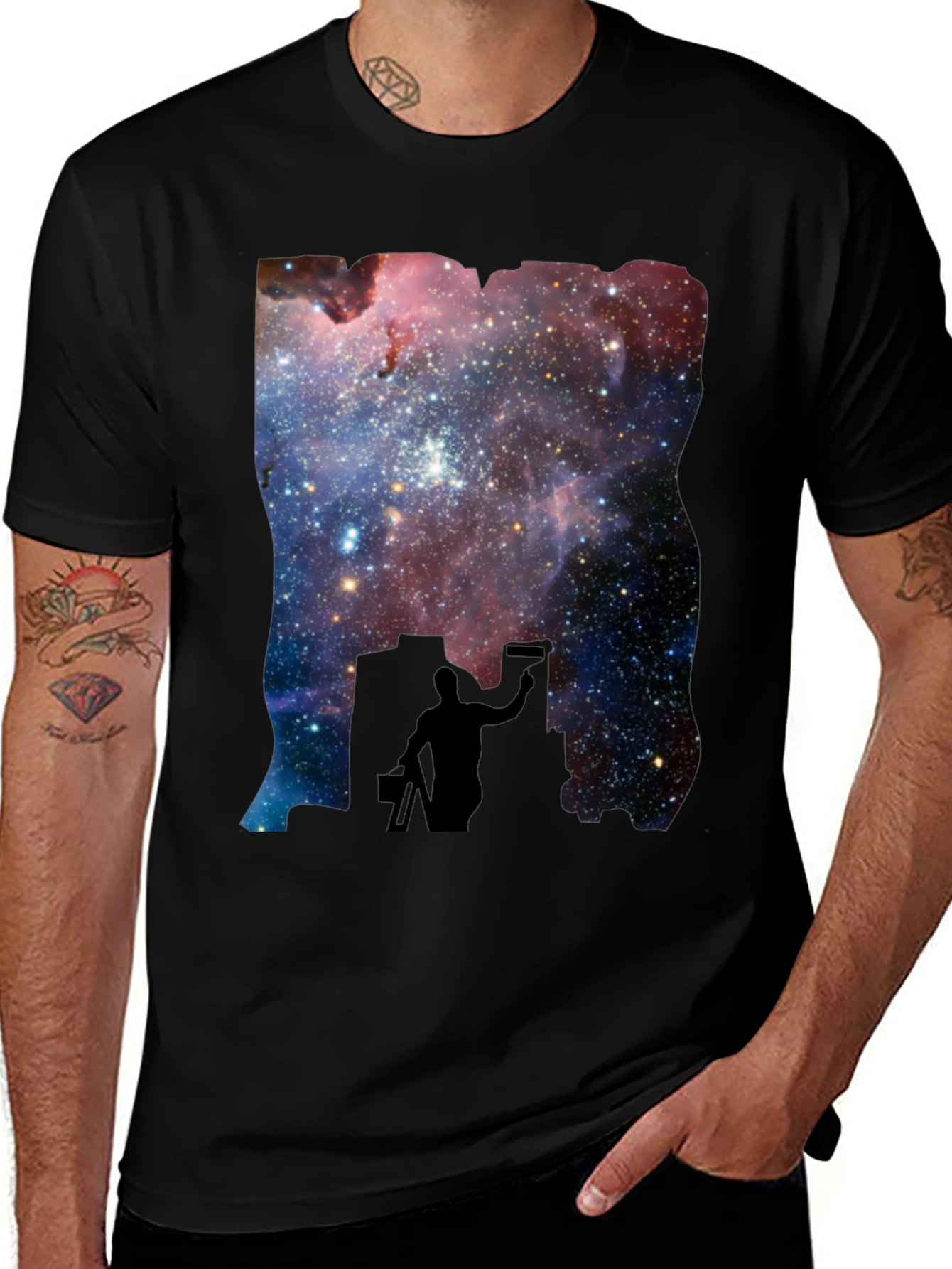 Galaxy Painter Graphic Tee
