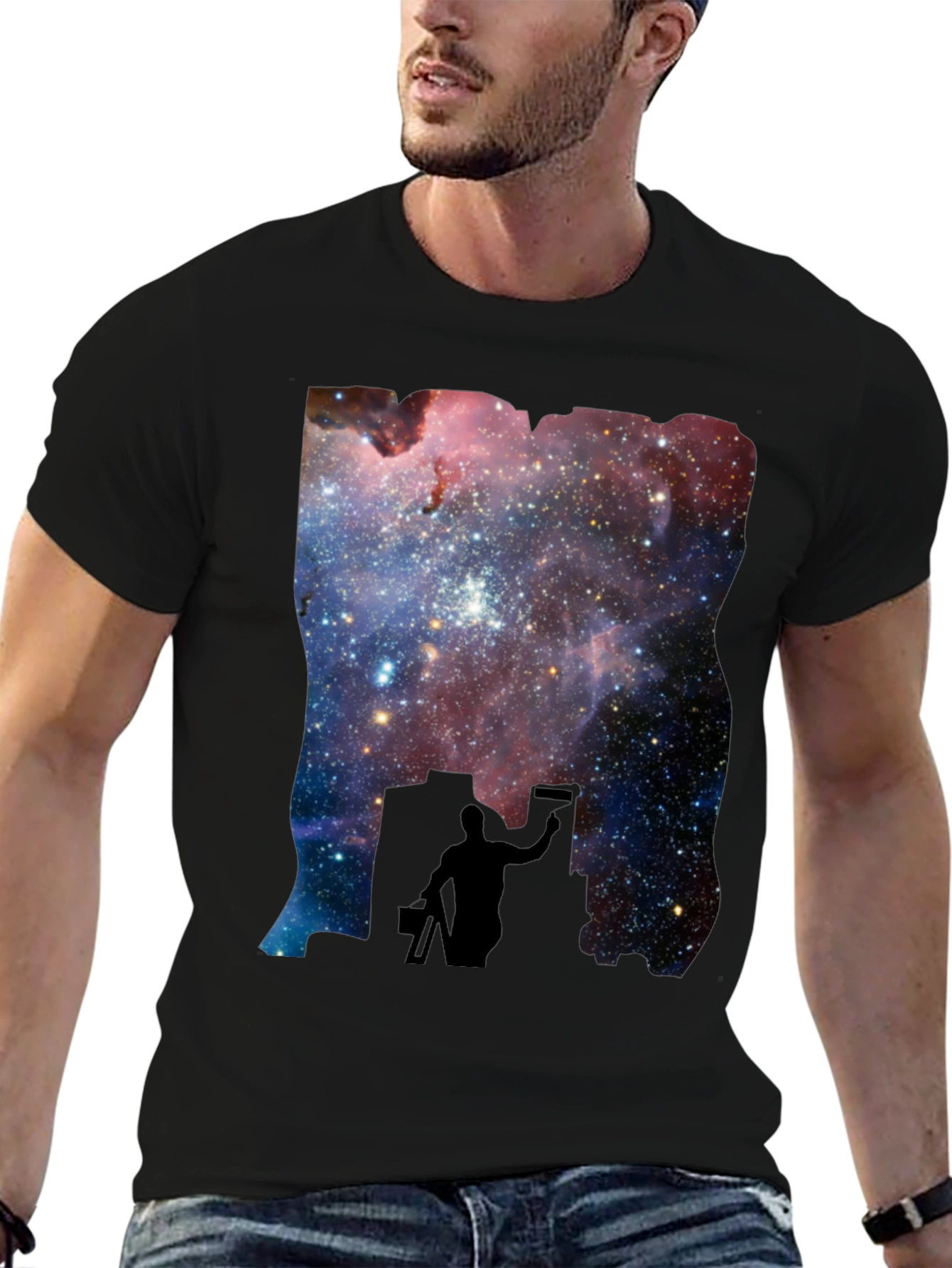 Galaxy Painter Graphic Tee