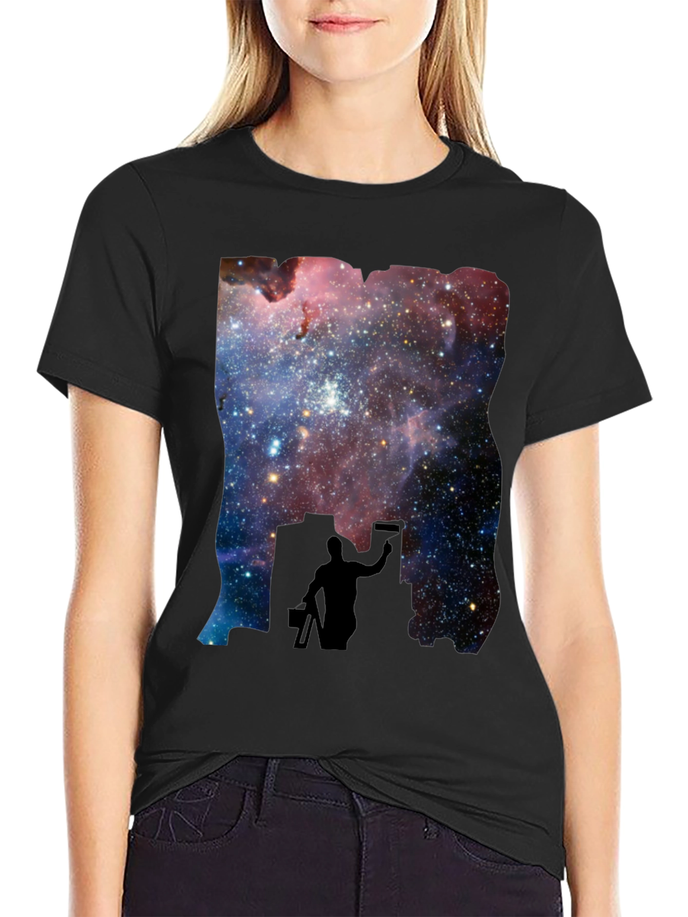 Galaxy Painter Graphic Tee