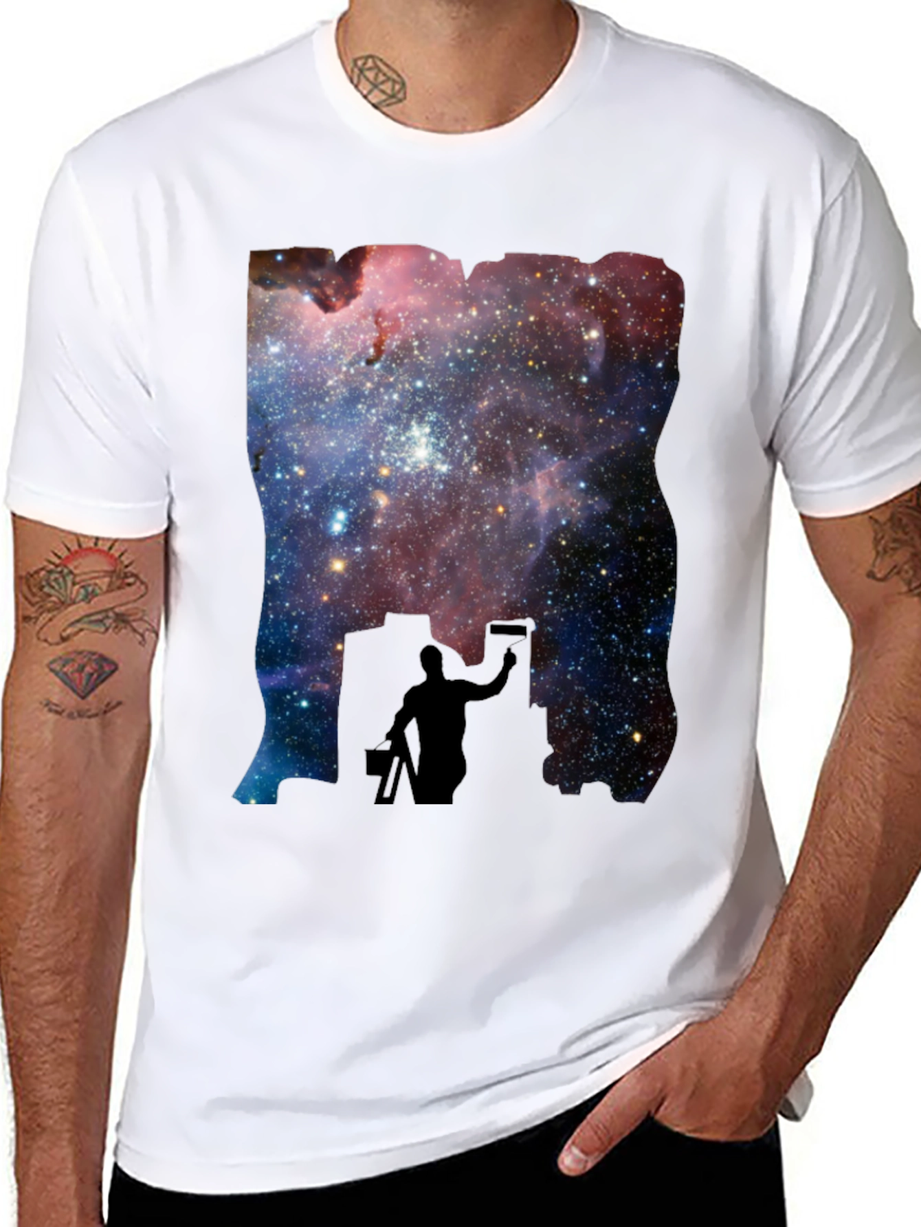 Galaxy Painter Graphic Tee