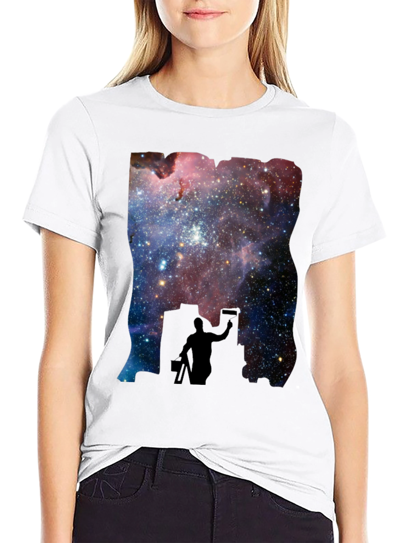 Galaxy Painter Graphic Tee