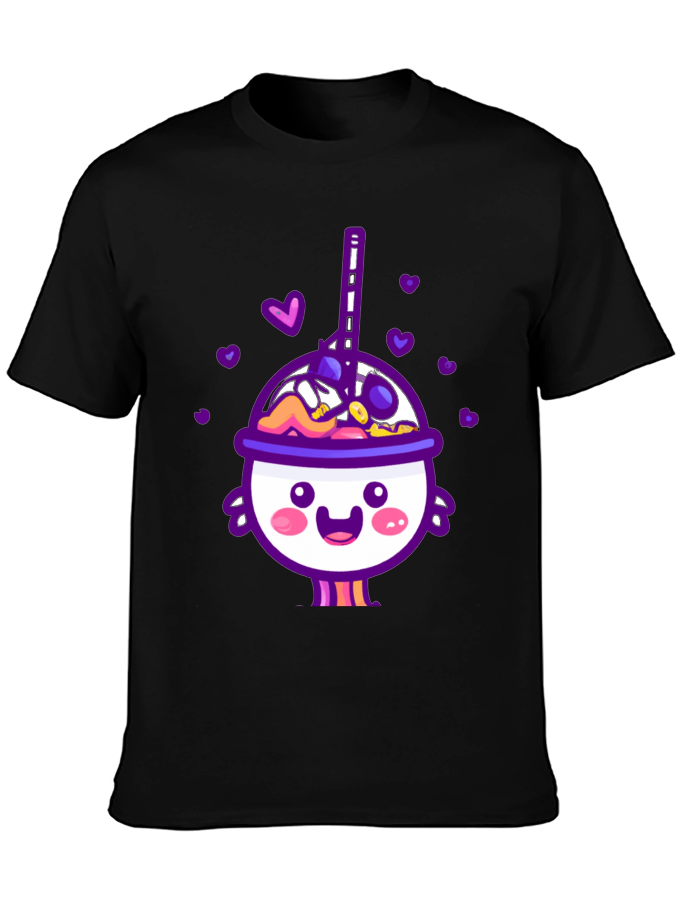 Cute Kawaii Drink Graphic T-Shirt