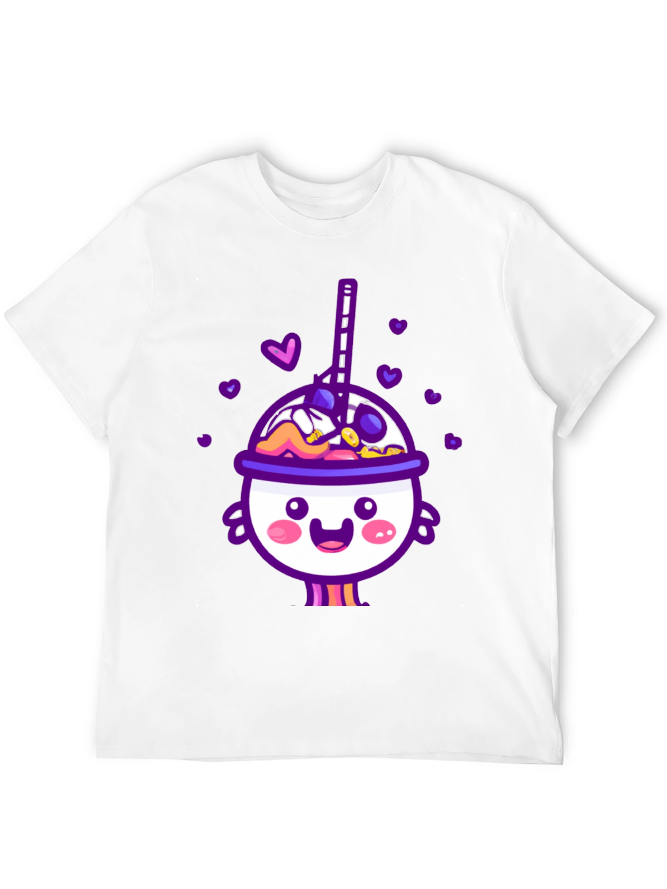 Cute Kawaii Drink Graphic T-Shirt
