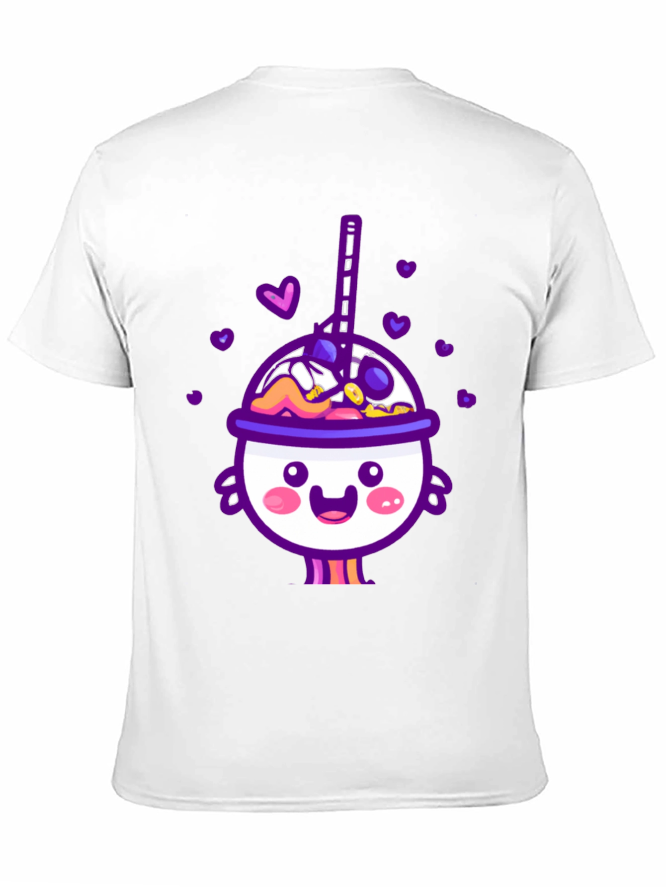 Cute Kawaii Drink Graphic T-Shirt