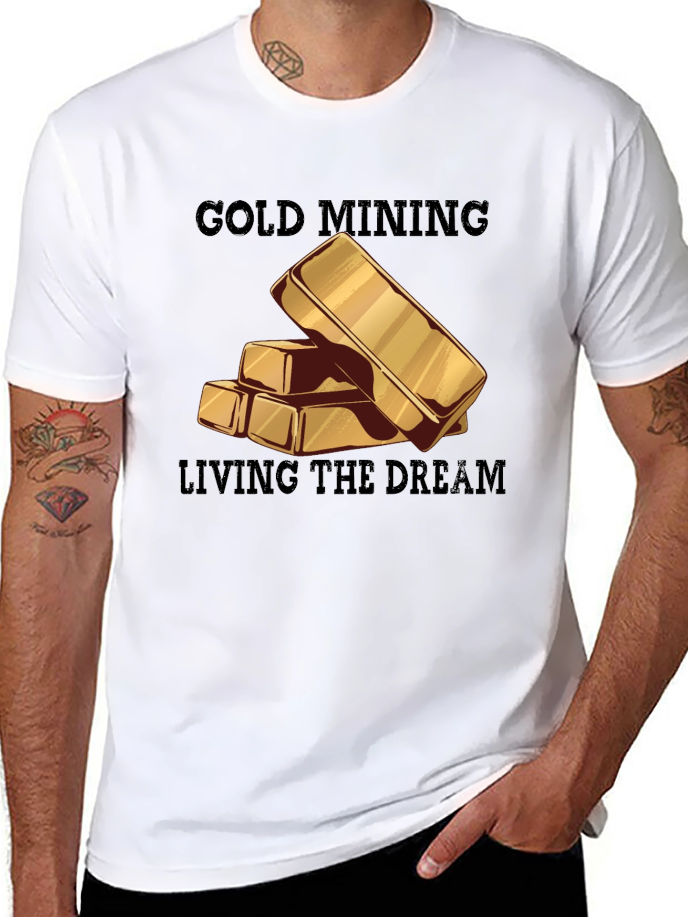 Gold Mining Living the Dream T-Shirt
